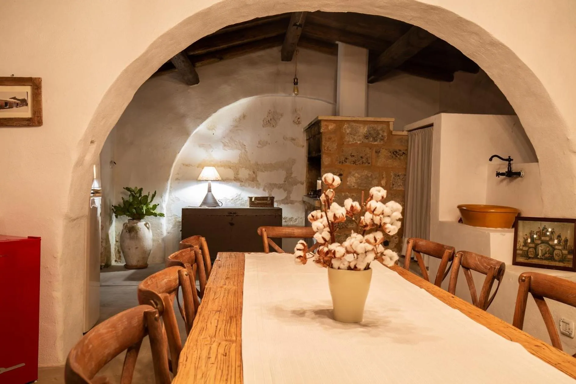 Living room in Masseria Violante Boutique Hotel