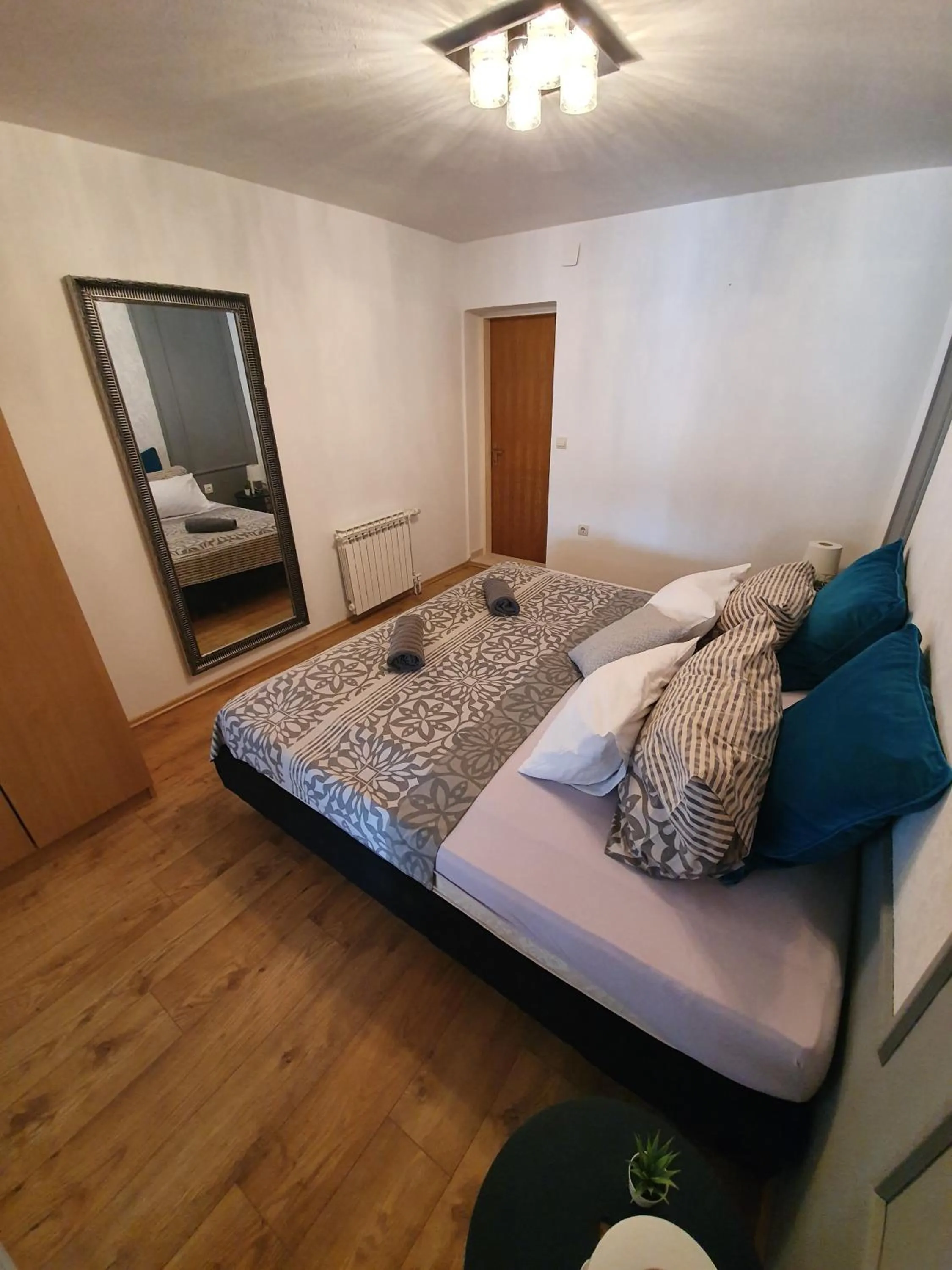 Bedroom, Bed in Apartments Bell Memories