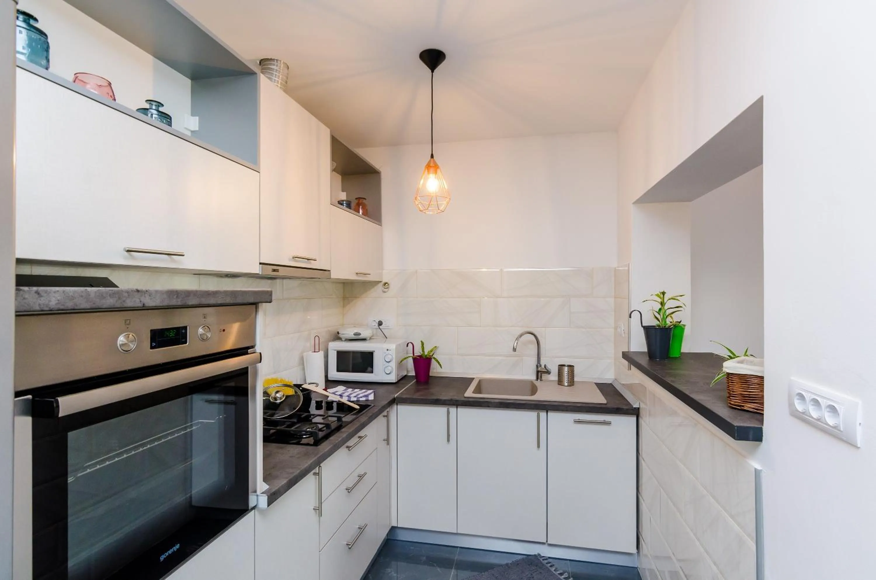 Kitchen or kitchenette in Apartments Bell Memories
