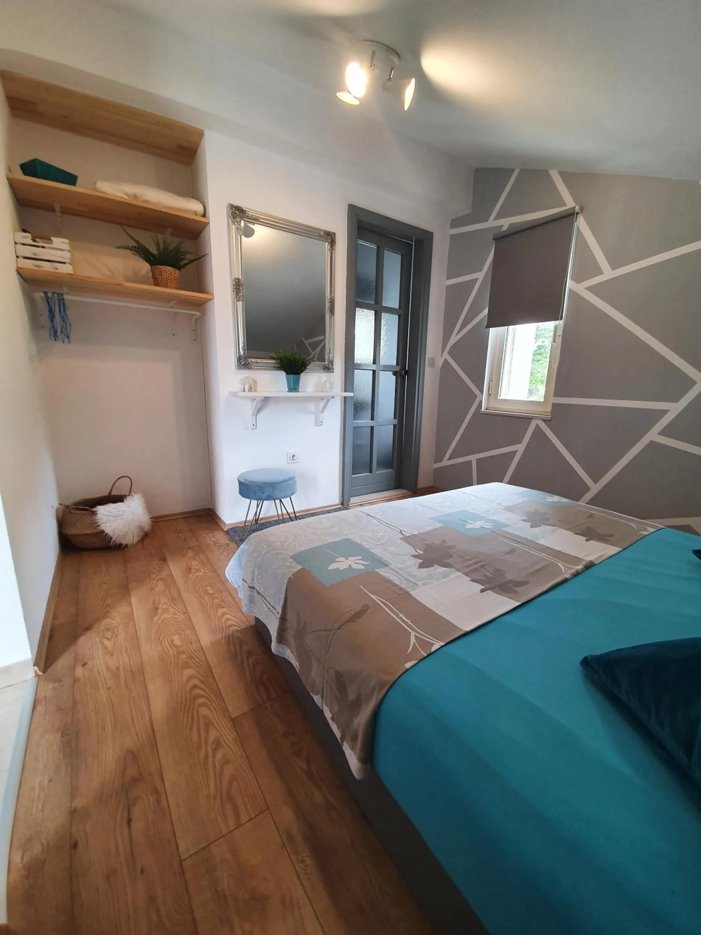 Bedroom, Bed in Apartments Bell Memories