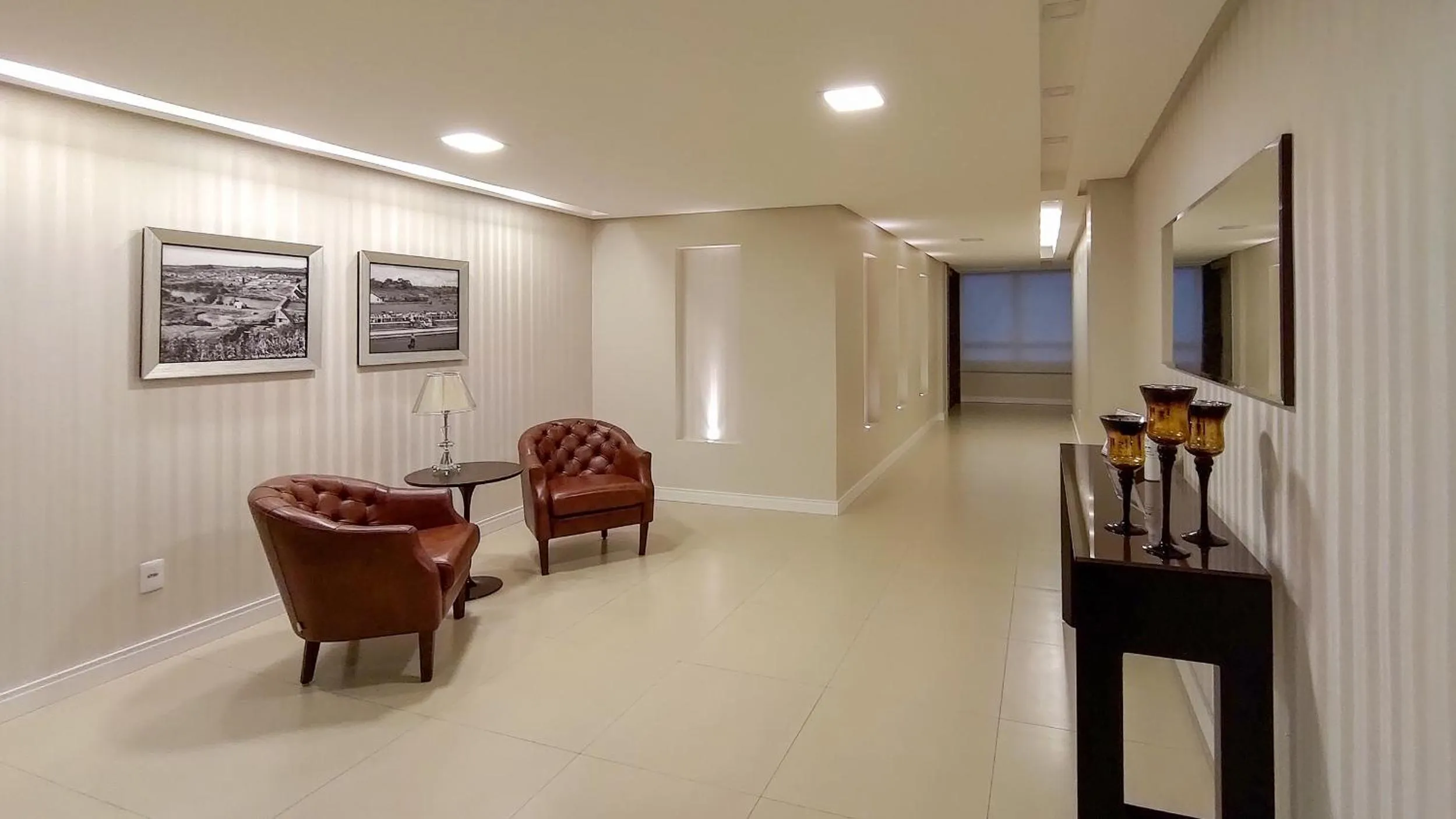 Living room in Tri Hotel Xanxerê