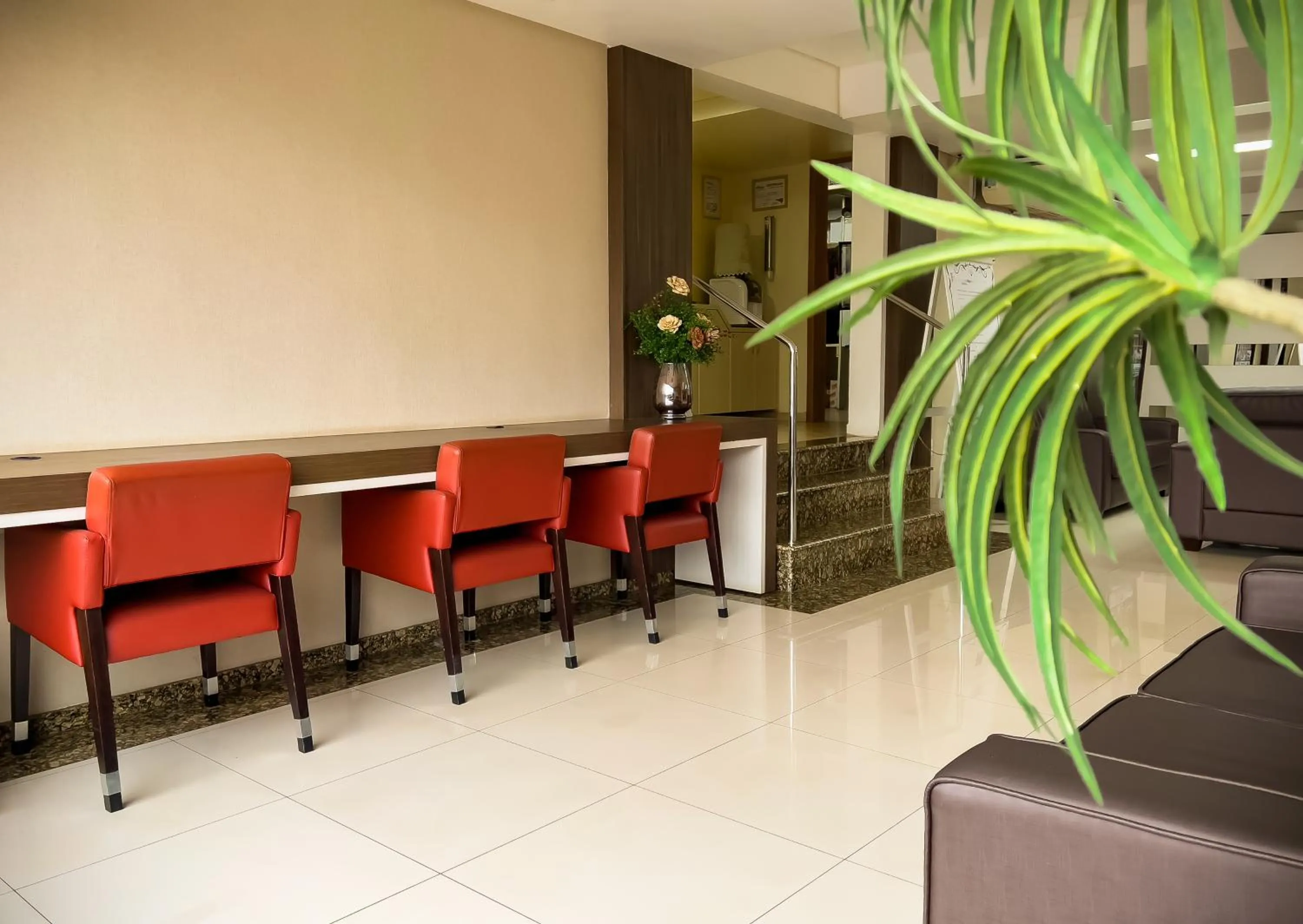 Lobby or reception in Tri Hotel Xanxerê