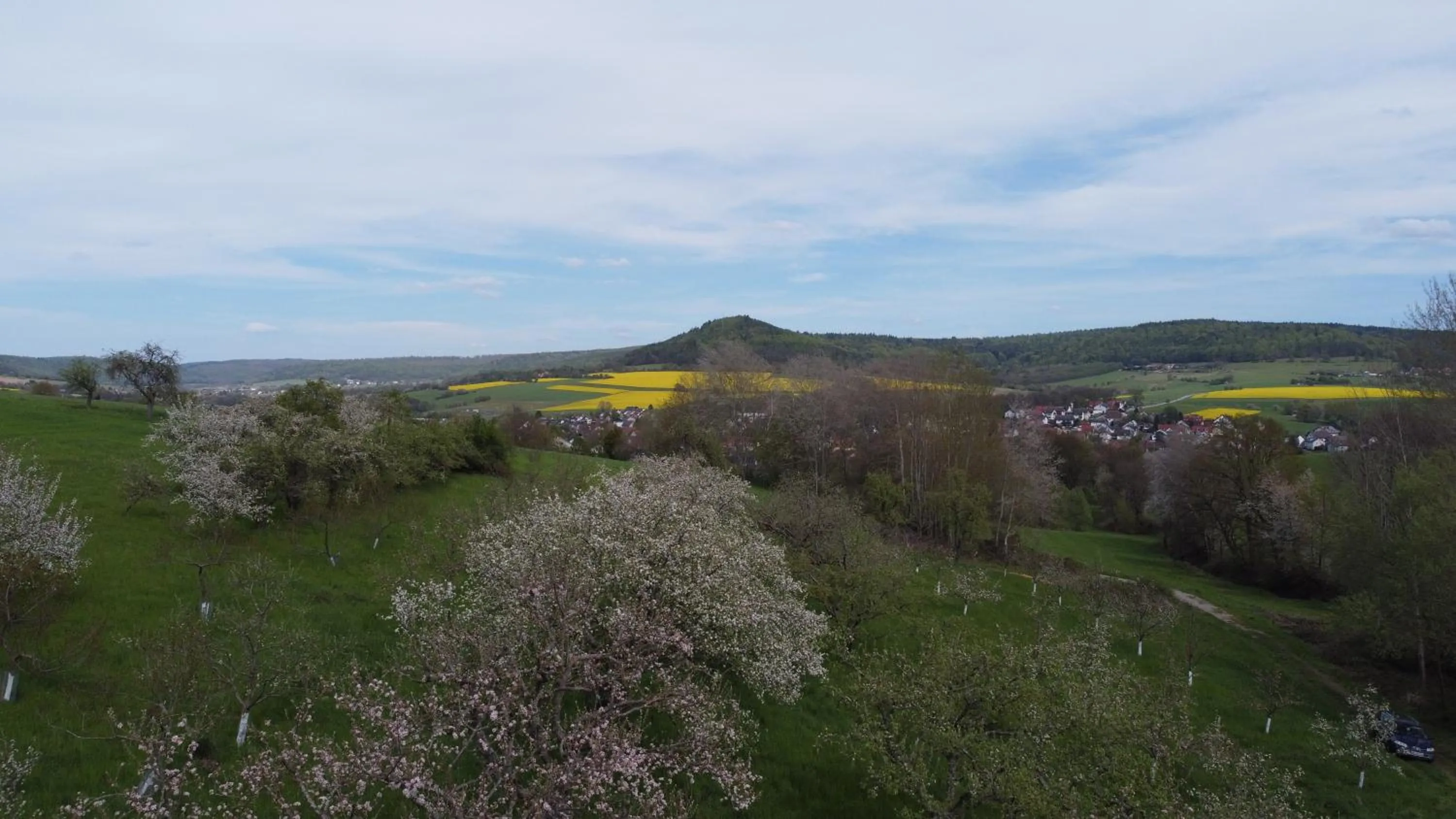 Natural landscape in Hofgut Langenborn Wohnen auf Zeit möblierte Apartments Aschaffenburg Alzenau Frankfurt