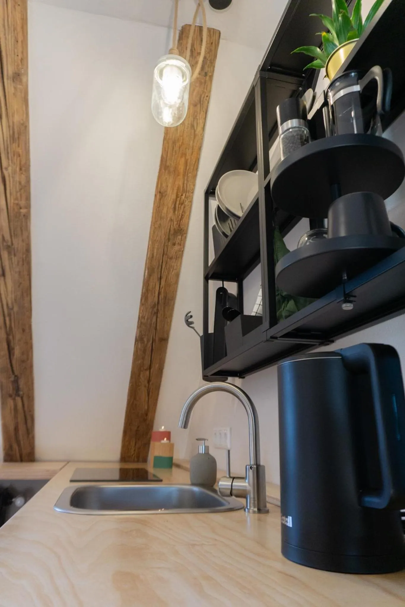 Coffee/tea facilities in Hofgut Langenborn Wohnen auf Zeit möblierte Apartments Aschaffenburg Alzenau Frankfurt