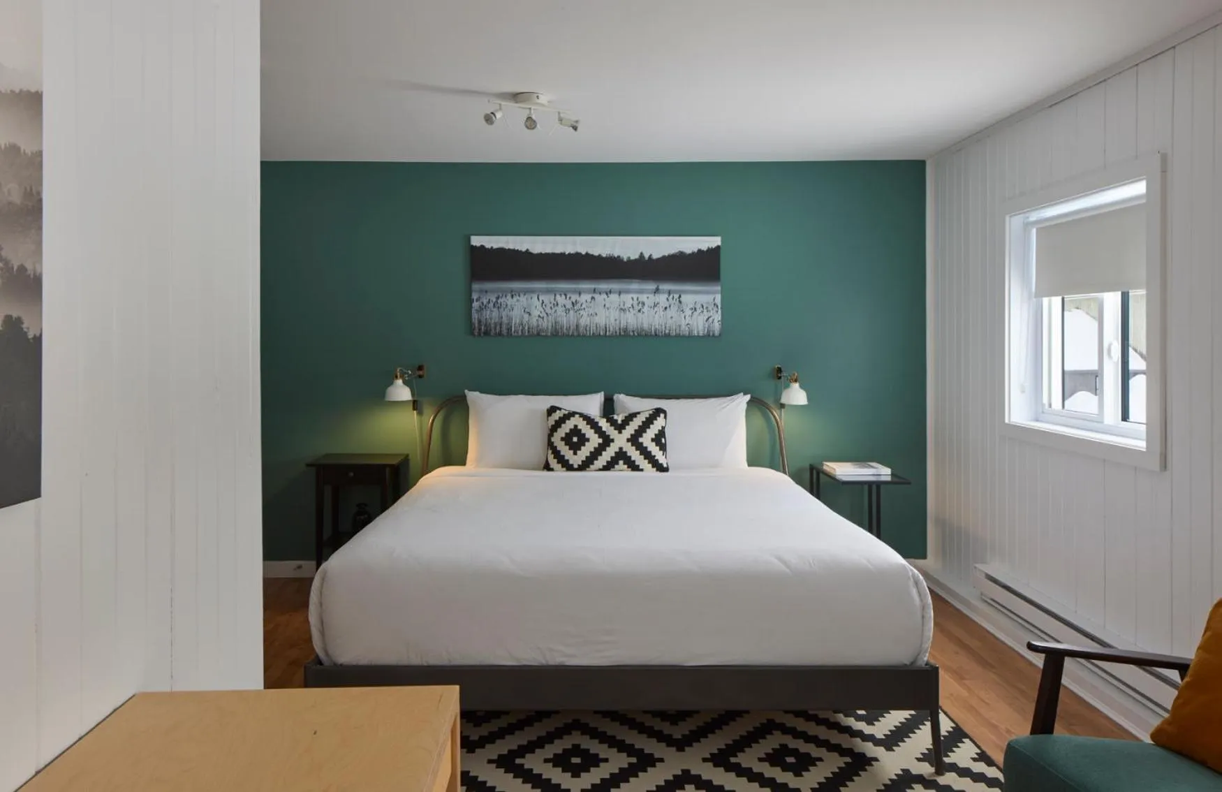 Bedroom, Bed in Beatnik Hotel