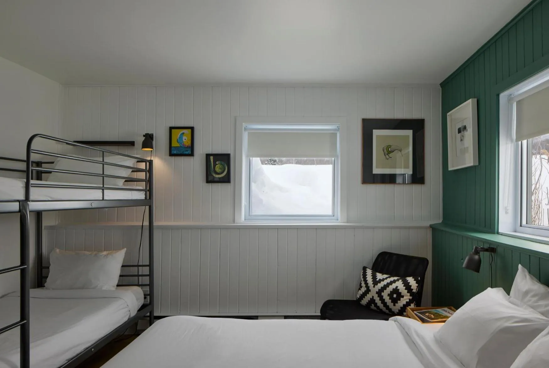 Bedroom, Bed in Beatnik Hotel