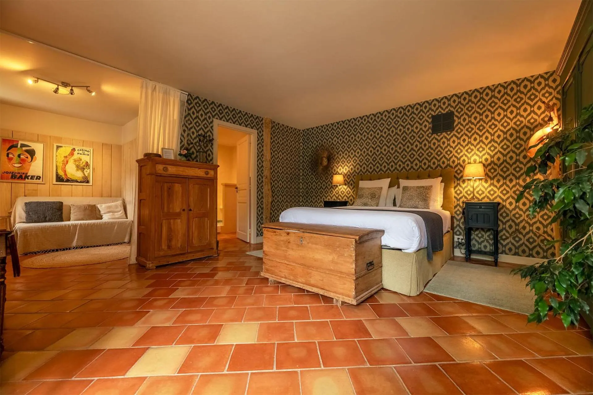 Bedroom, Bed in La Tour de Cause