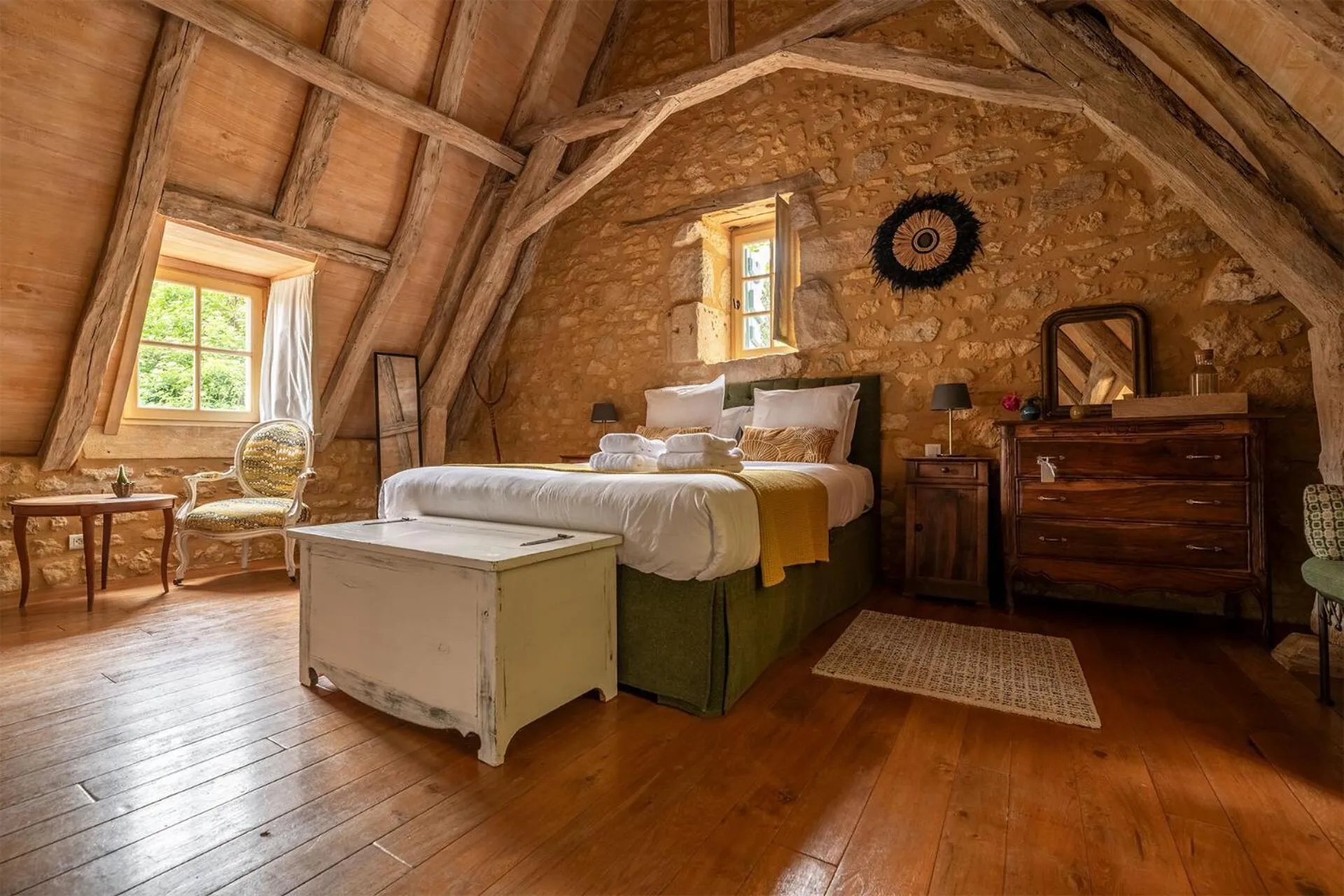 Bedroom, Bed in La Tour de Cause