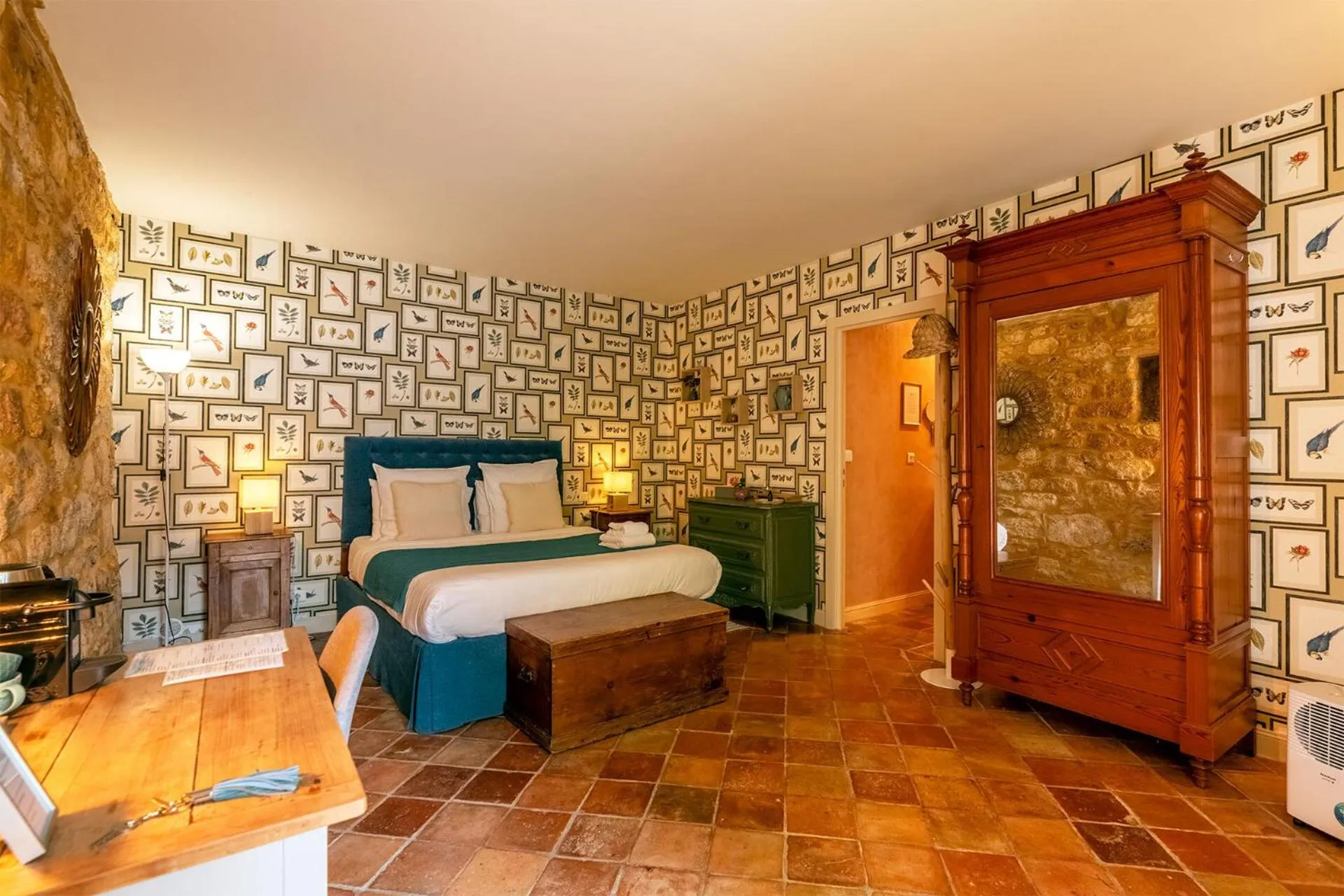 Bedroom, Bed in La Tour de Cause