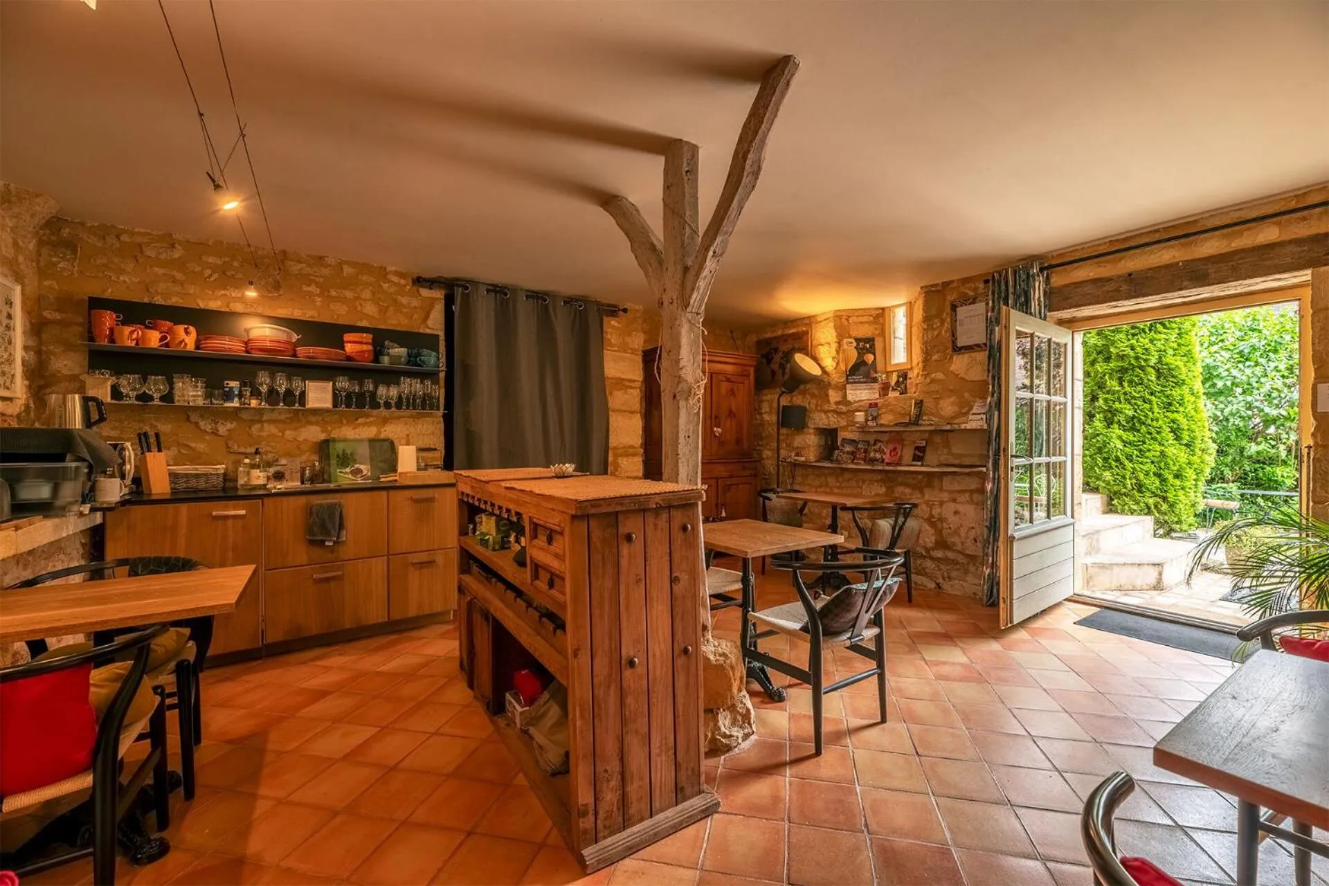 Living room in La Tour de Cause