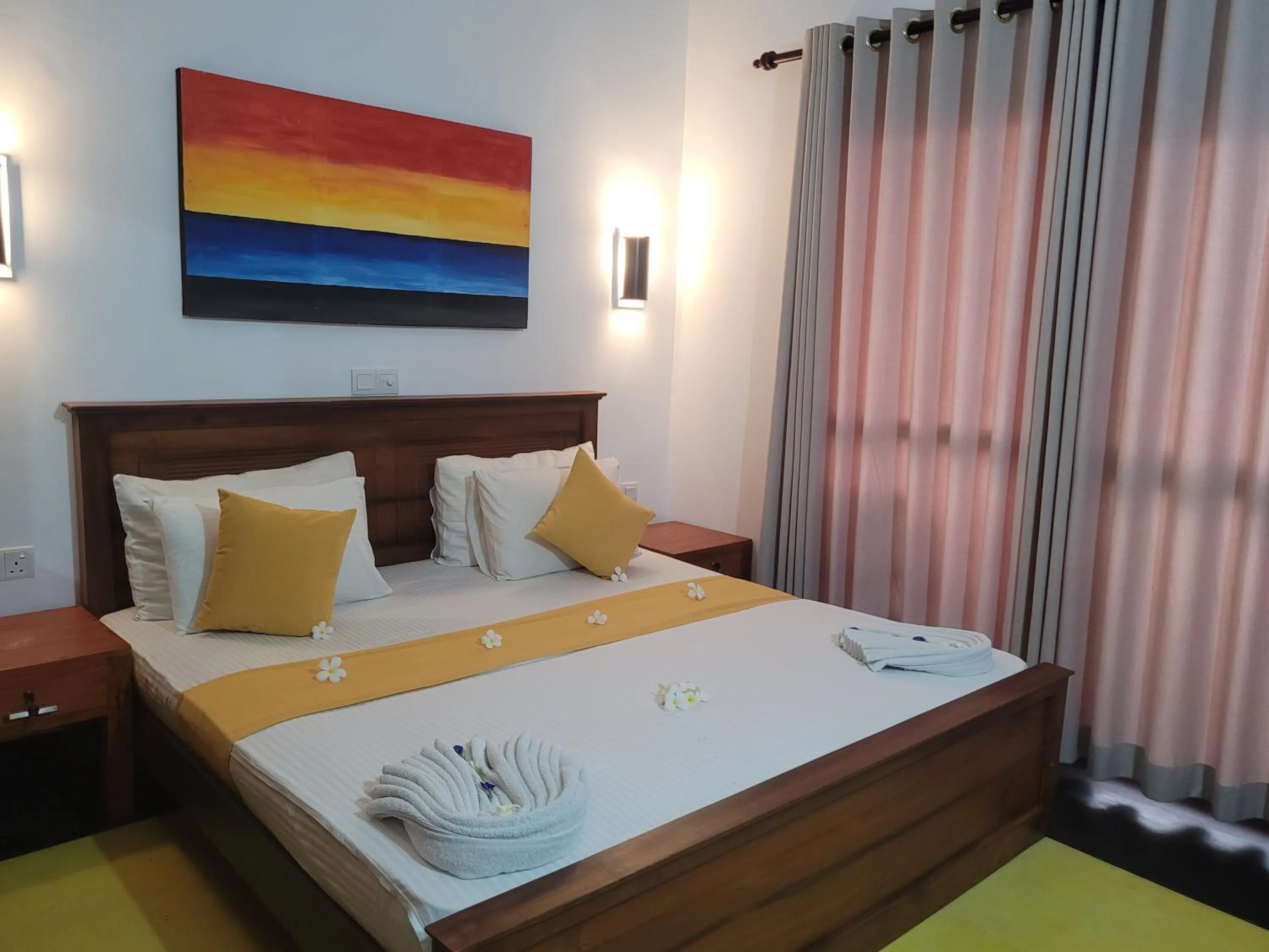 Bed in Janus Paradise Rest