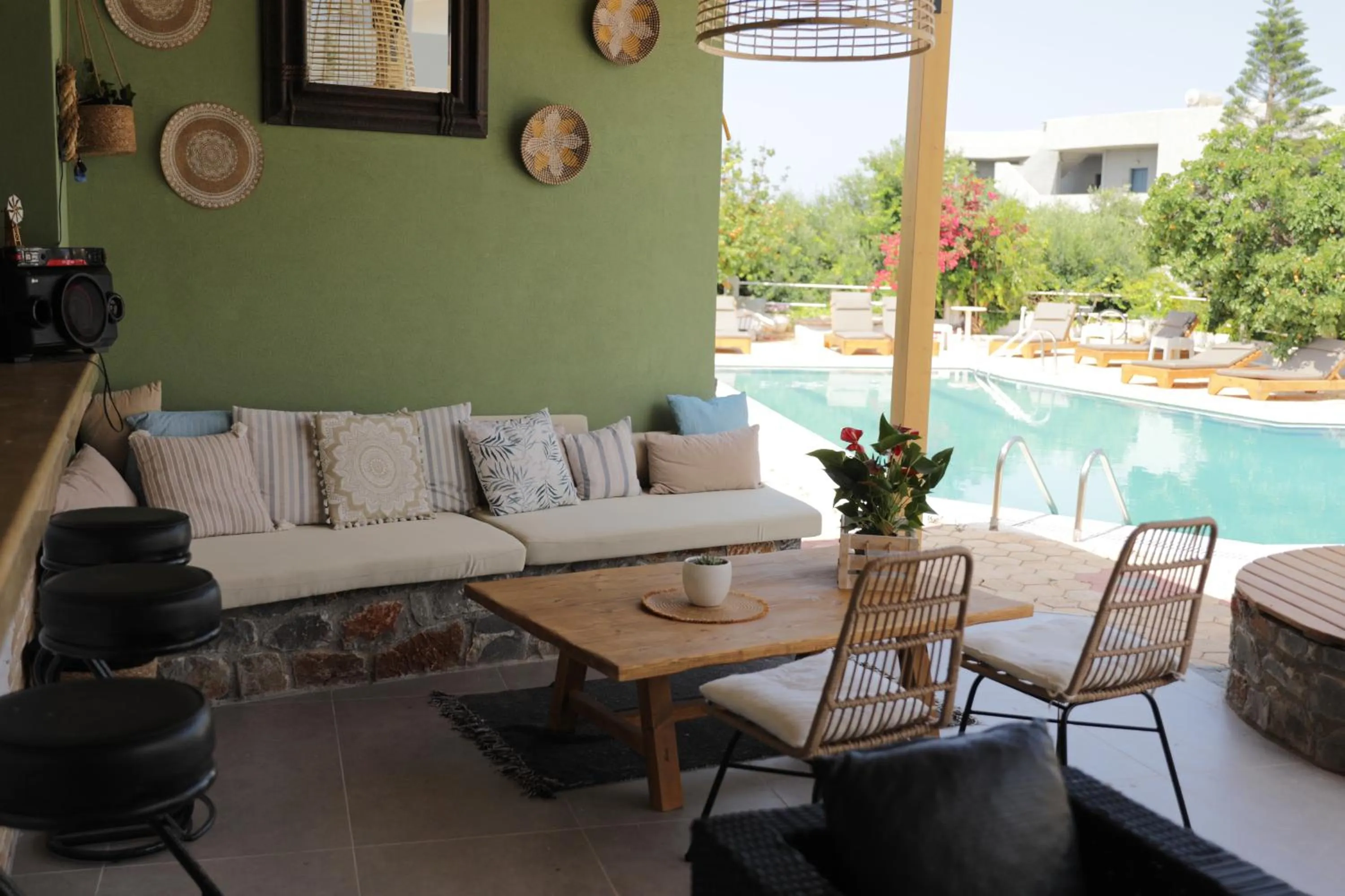 Lounge or bar in Maria Apartments "by Checkin"