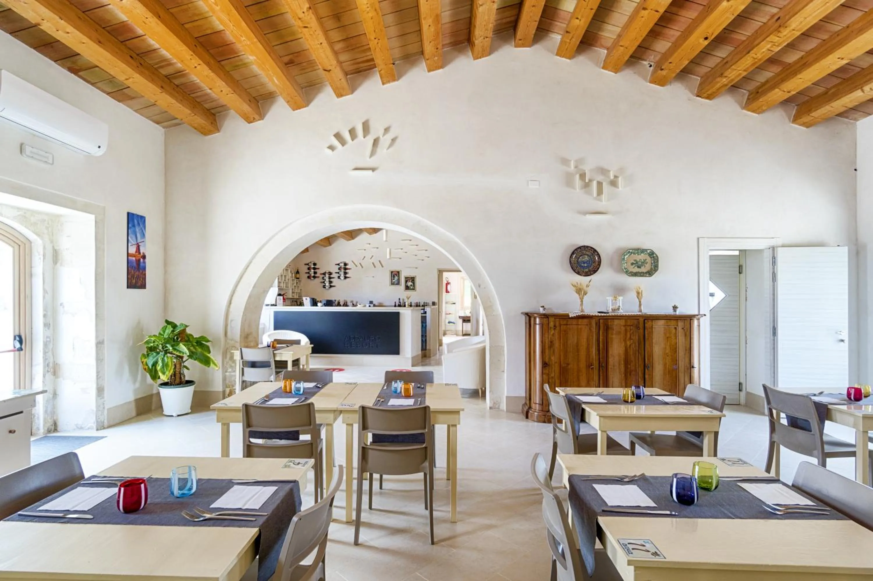 Decorative detail in Addauro Resort