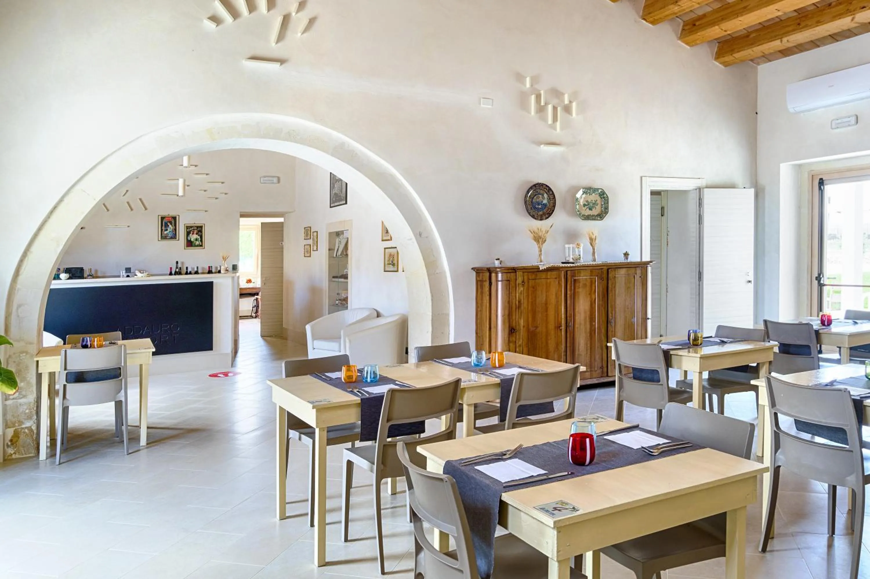 Decorative detail in Addauro Resort