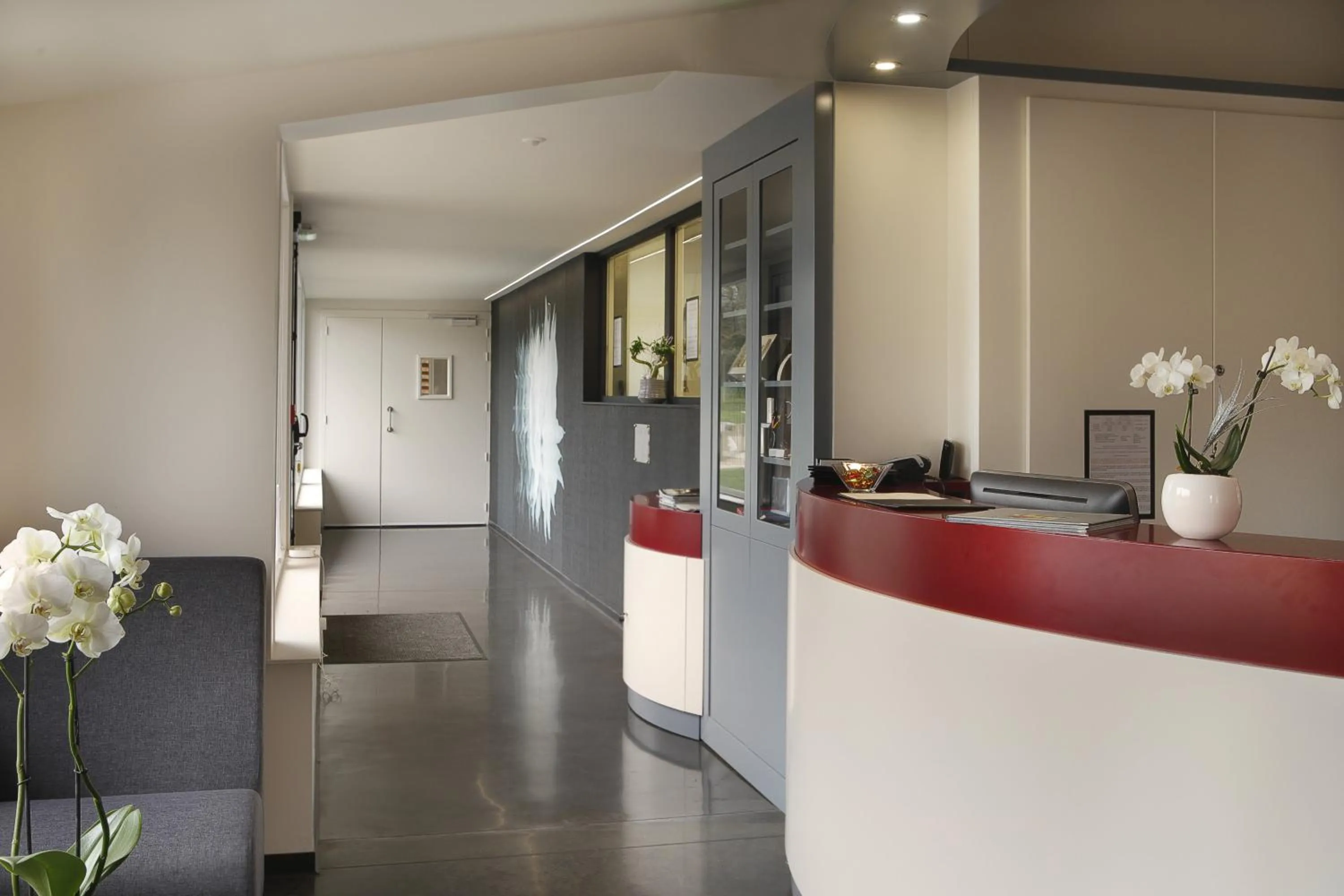 Lobby or reception in Auberge Bressane de Buellas