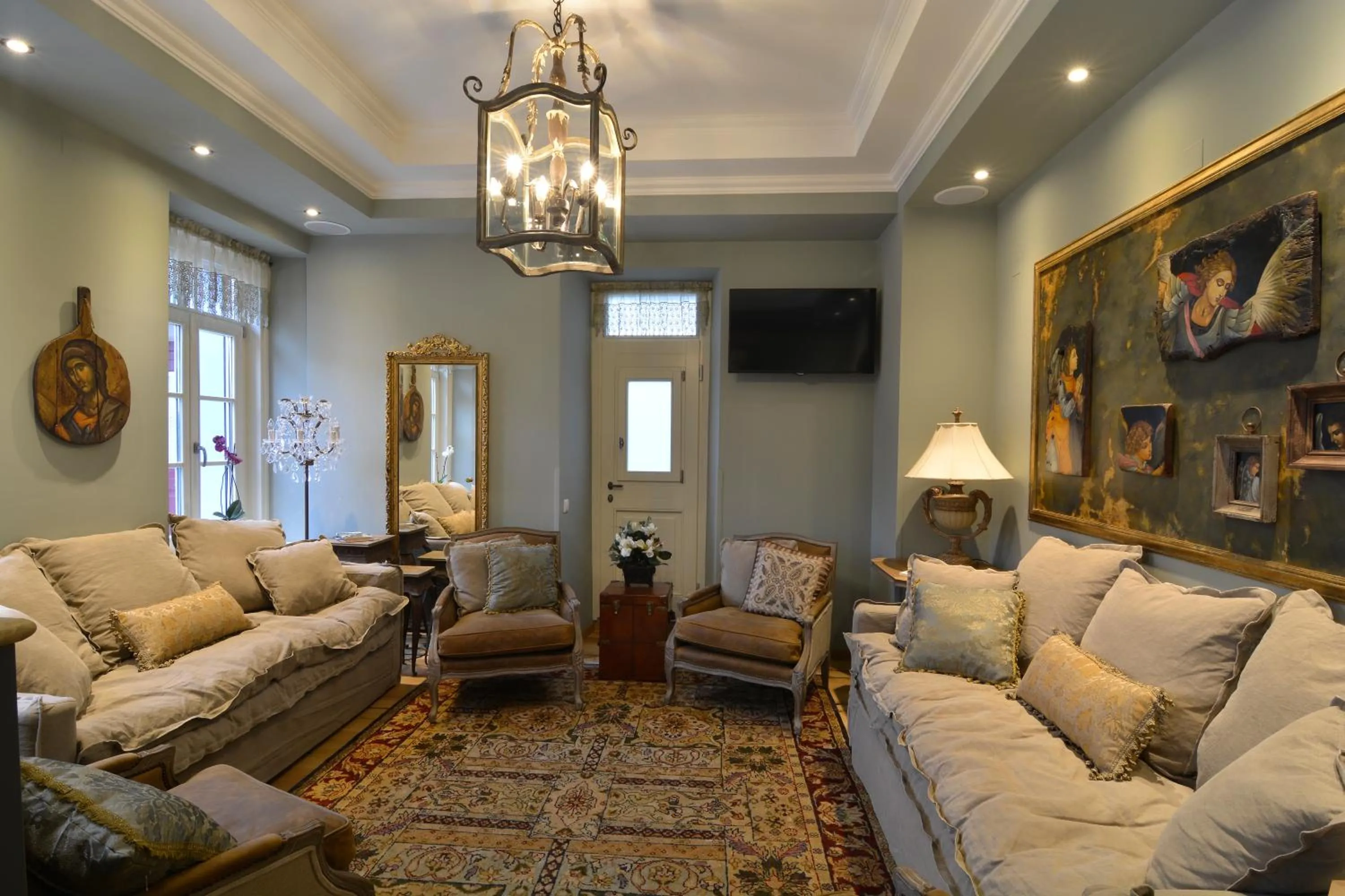 Lobby or reception in Hotel Antique