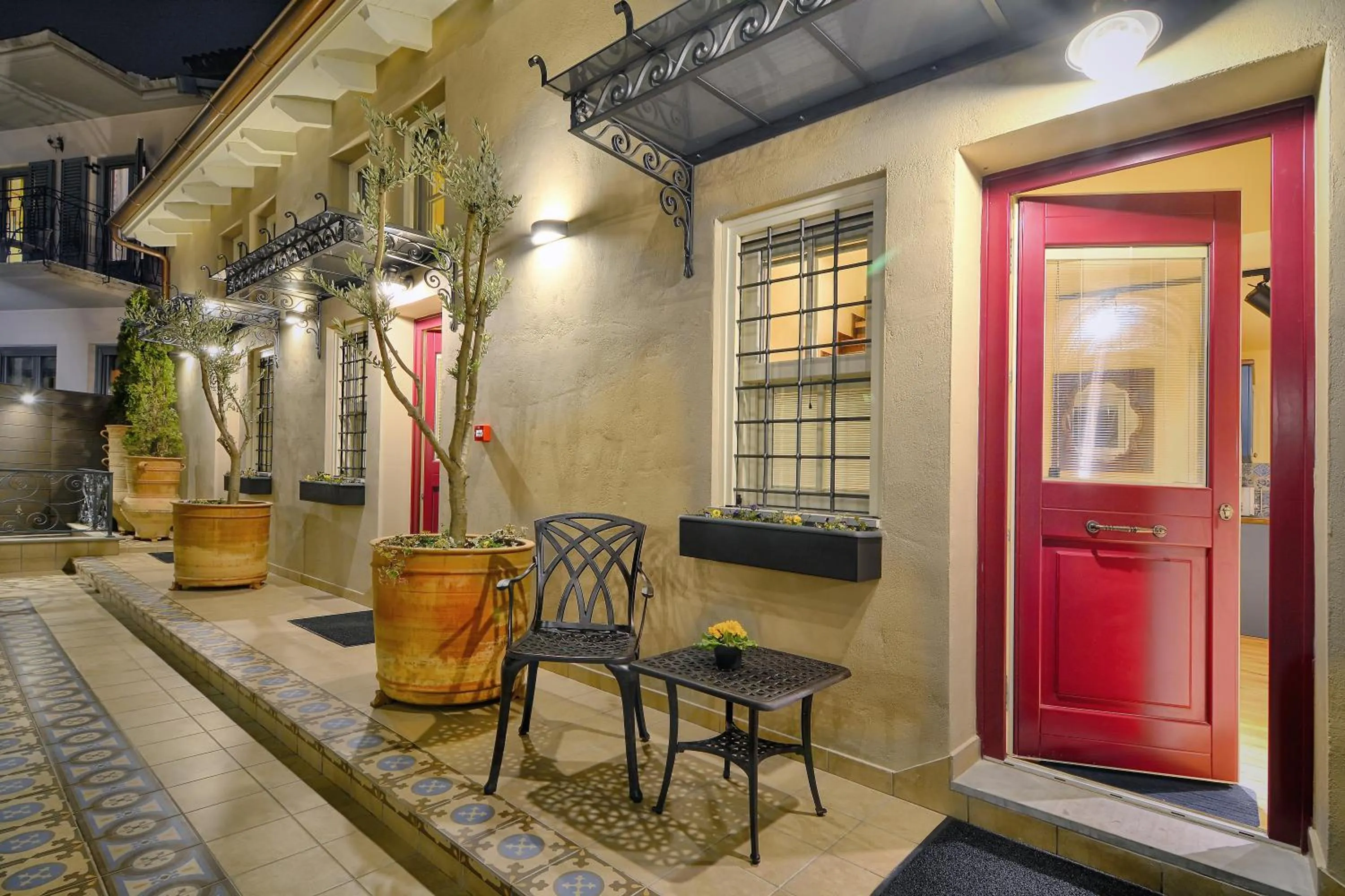 Patio in Hotel Antique