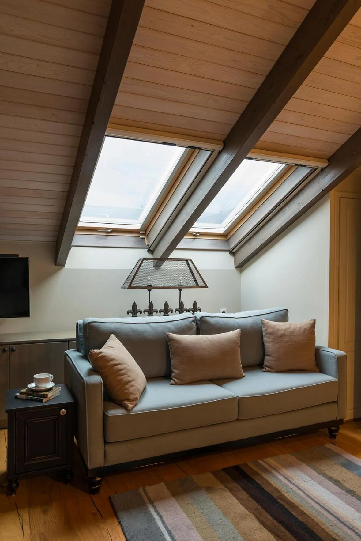 Seating area in Hotel Antique