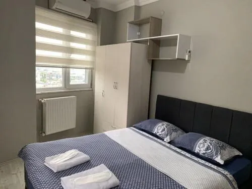 Bed in NURALP APART OTEL - Trabzon