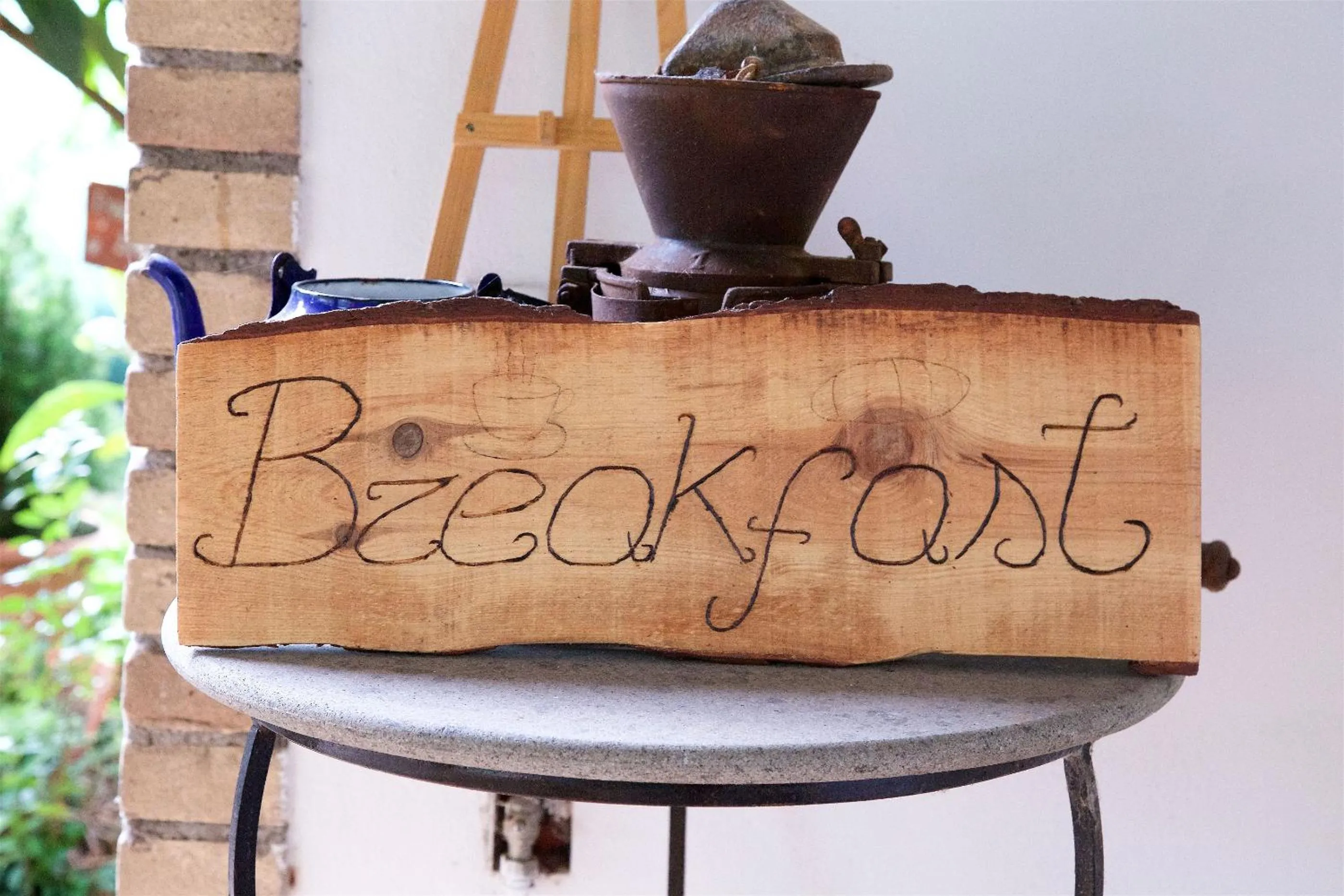 Decorative detail in Al Guado di Assisi B&B