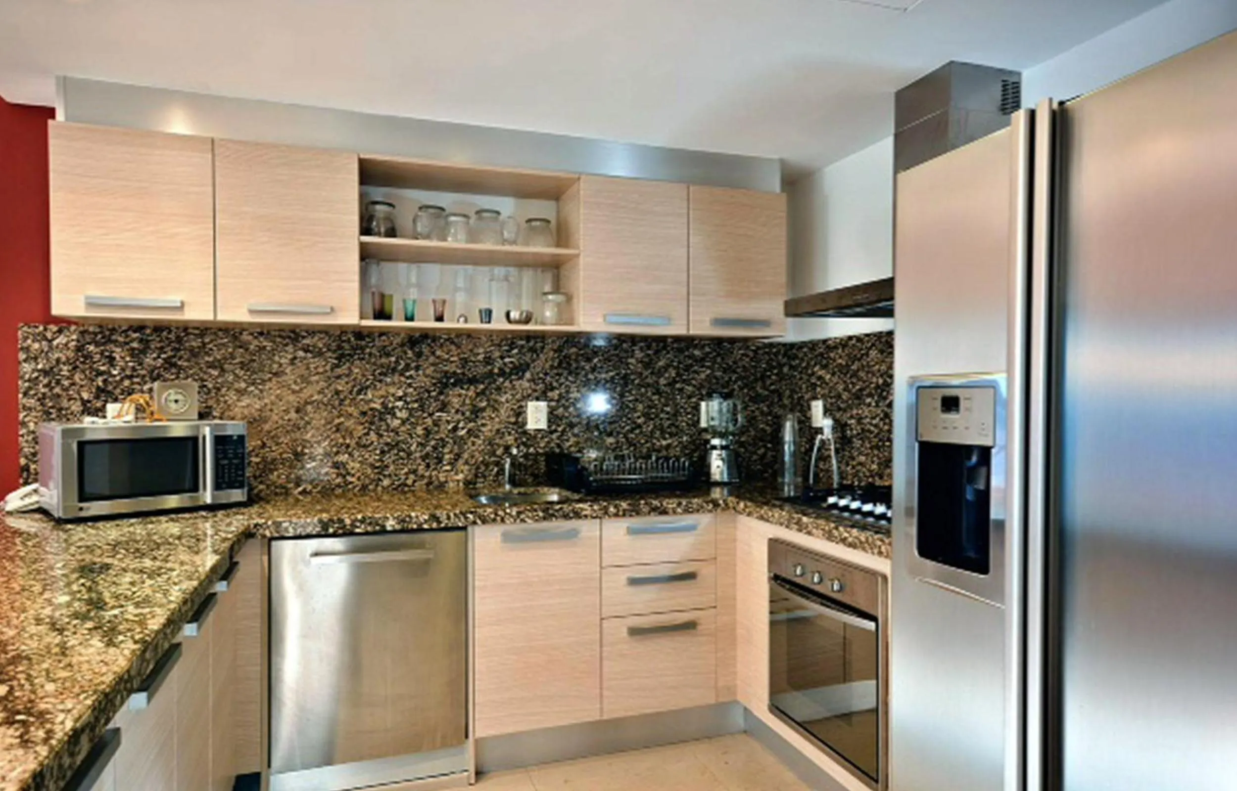 Kitchen or kitchenette in Luxurious & Central Condo In Playa Steps From The Beach