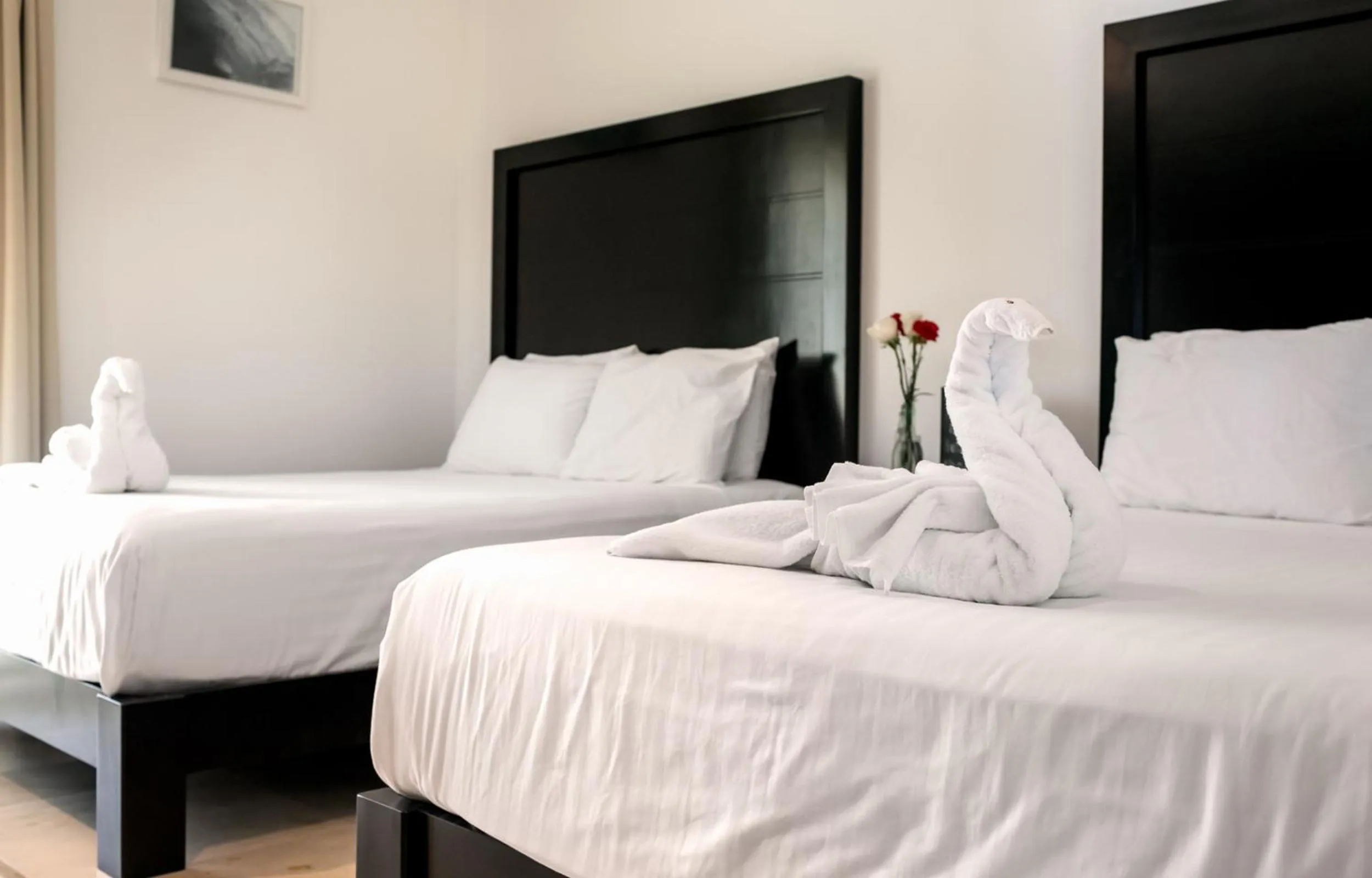 Bedroom, Bed in Luxurious & Central Condo In Playa Steps From The Beach