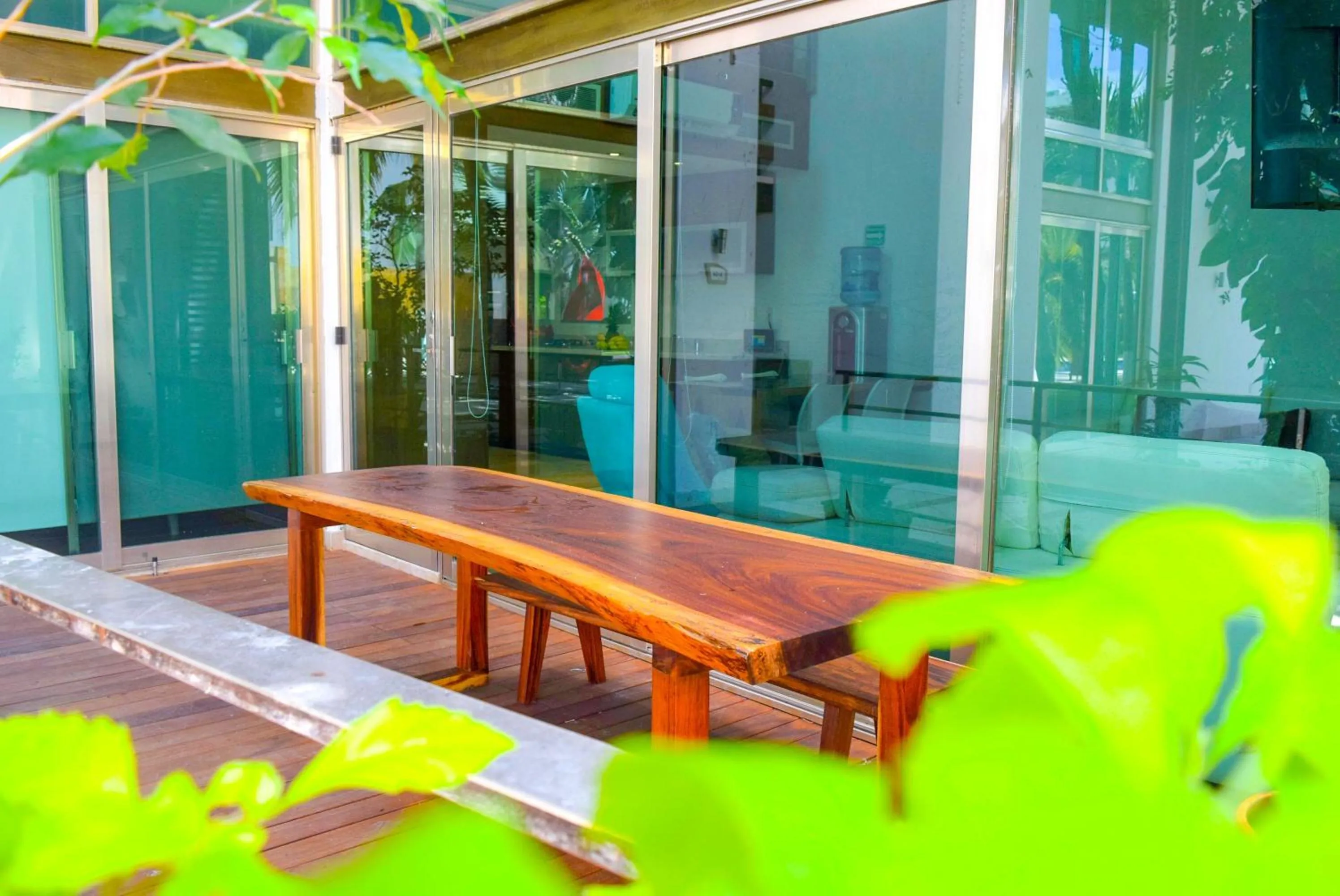 Balcony/Terrace in Luxurious & Central Condo In Playa Steps From The Beach