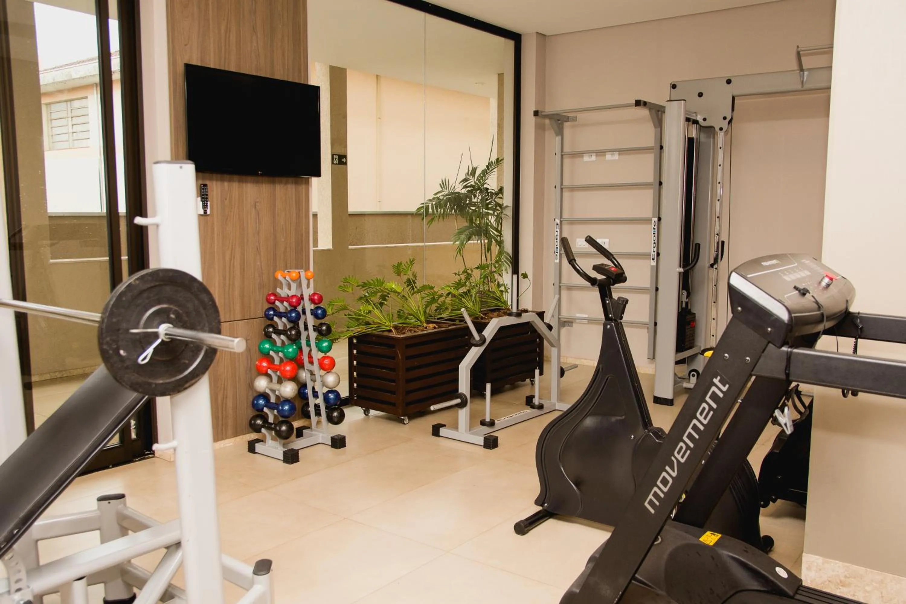 Fitness centre/facilities in Class Hotel Rio Claro