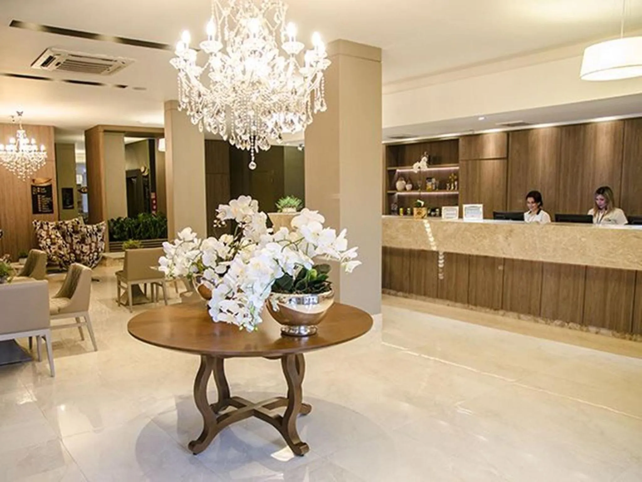 Lobby or reception in Class Hotel Rio Claro