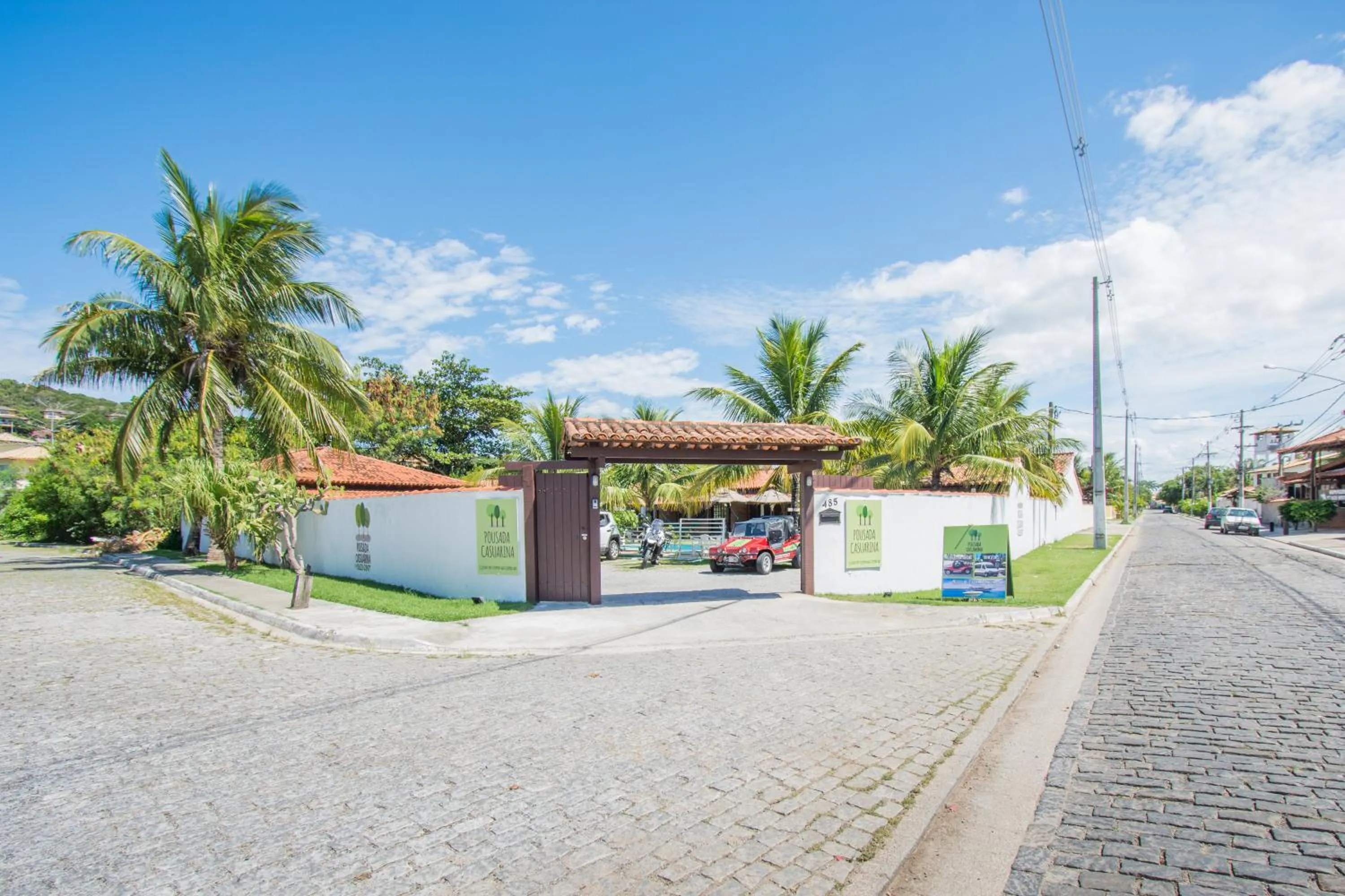 Facade/entrance in Pousada Casuarina Geribá