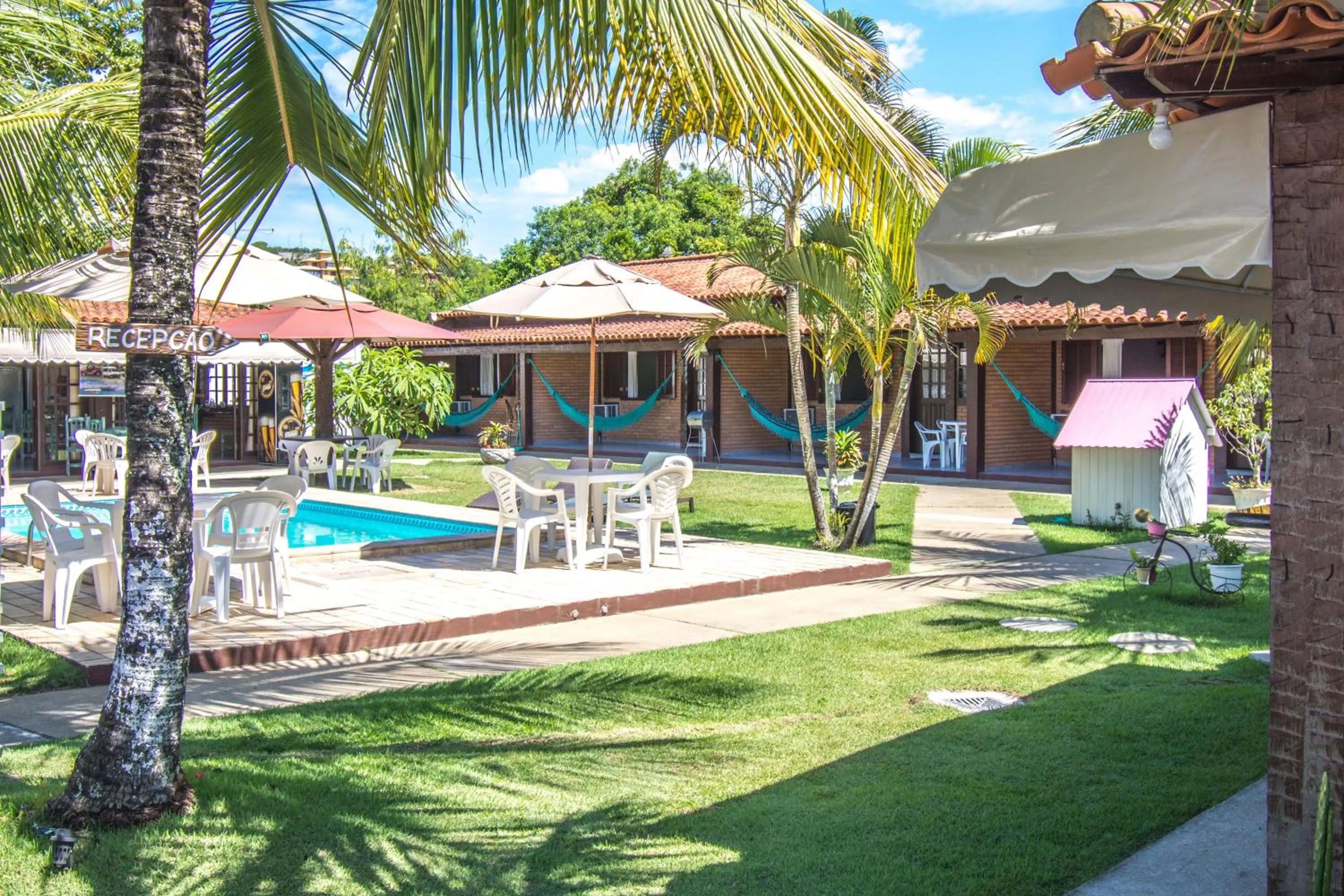 Garden in Pousada Casuarina Geribá