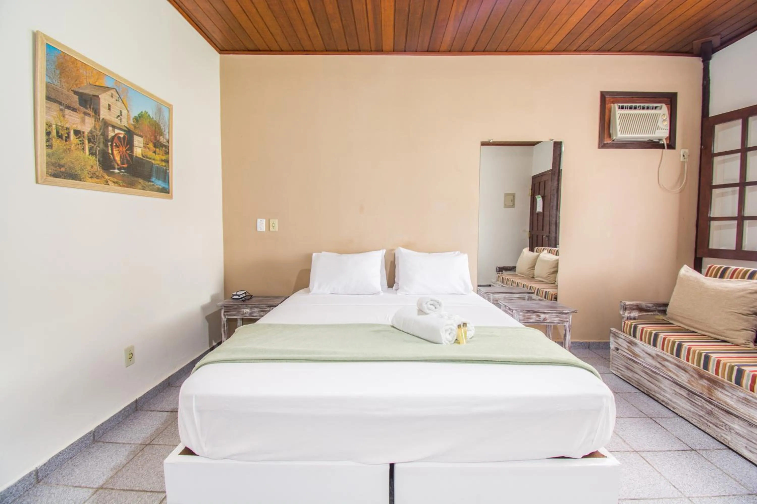 Bed in Pousada Casuarina Geribá