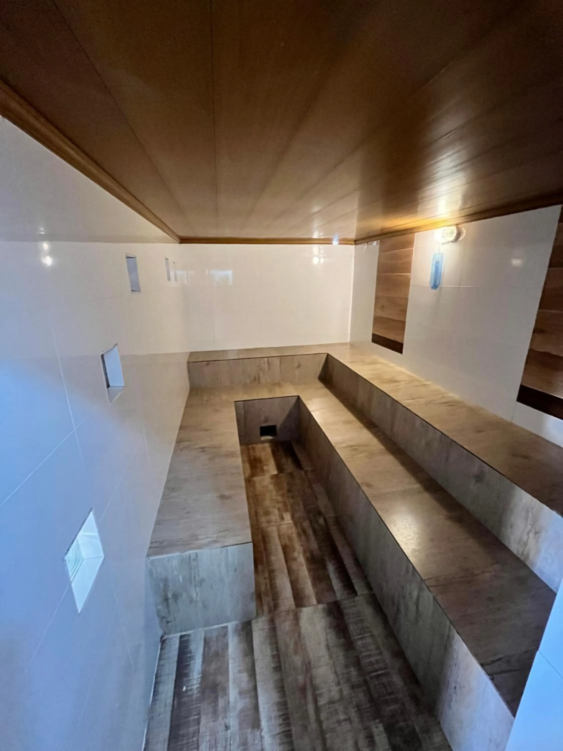 Sauna in Chalés Alto Da Estância