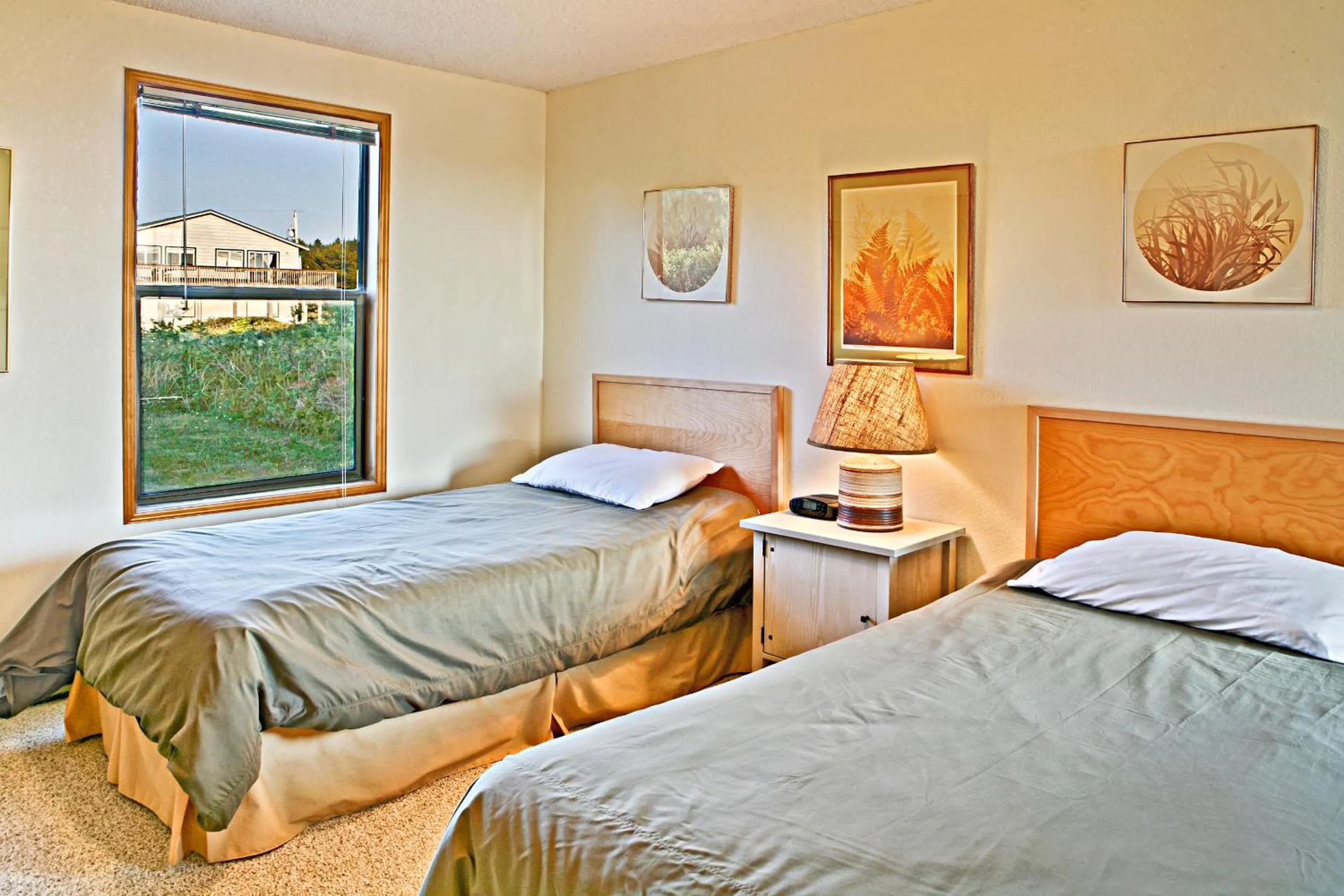 Bed in Haven Hideaway - Ocean Views from Every Room