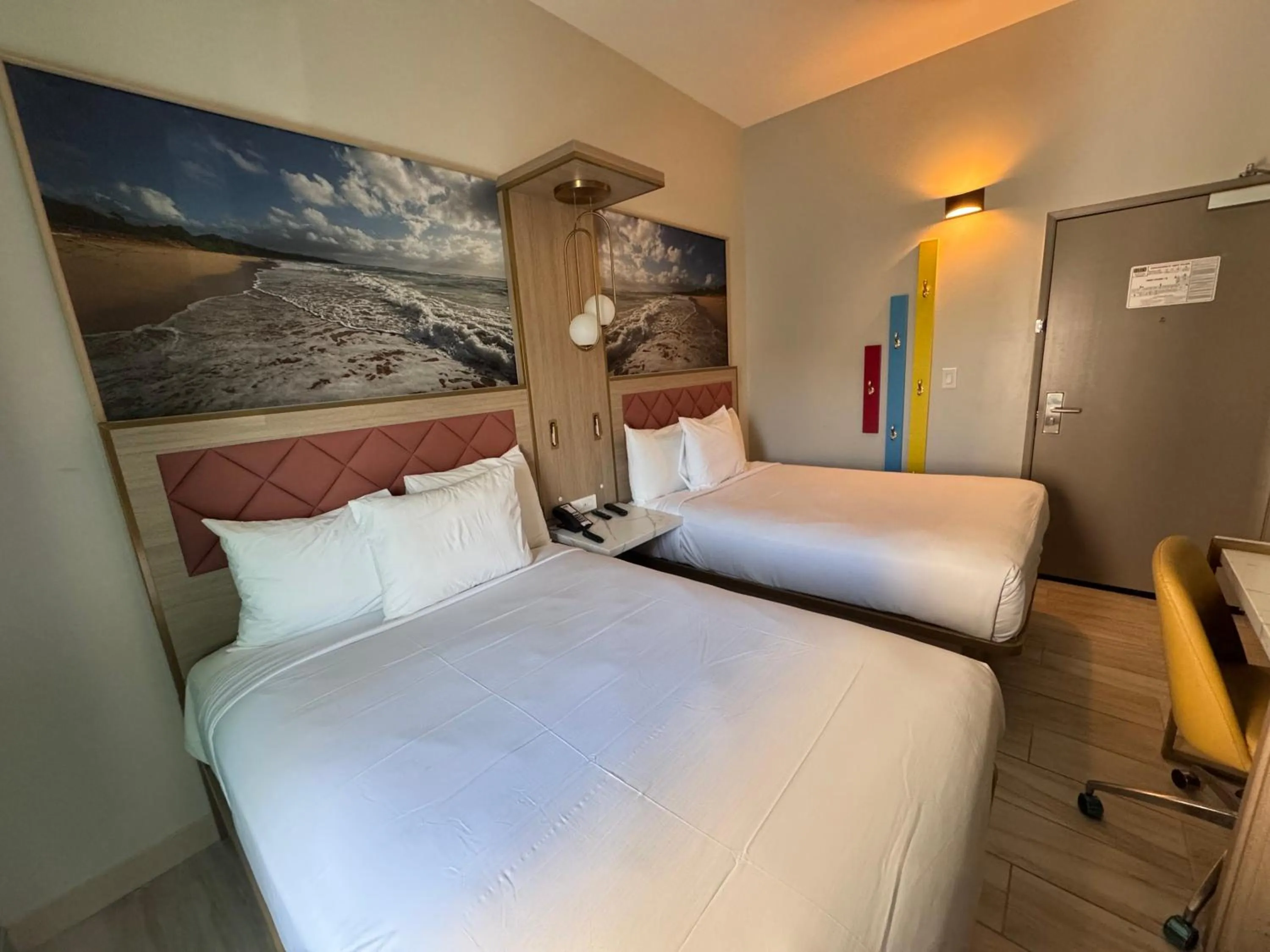 Bed in The Vibes Hotel, Trademark Collection by Wyndham