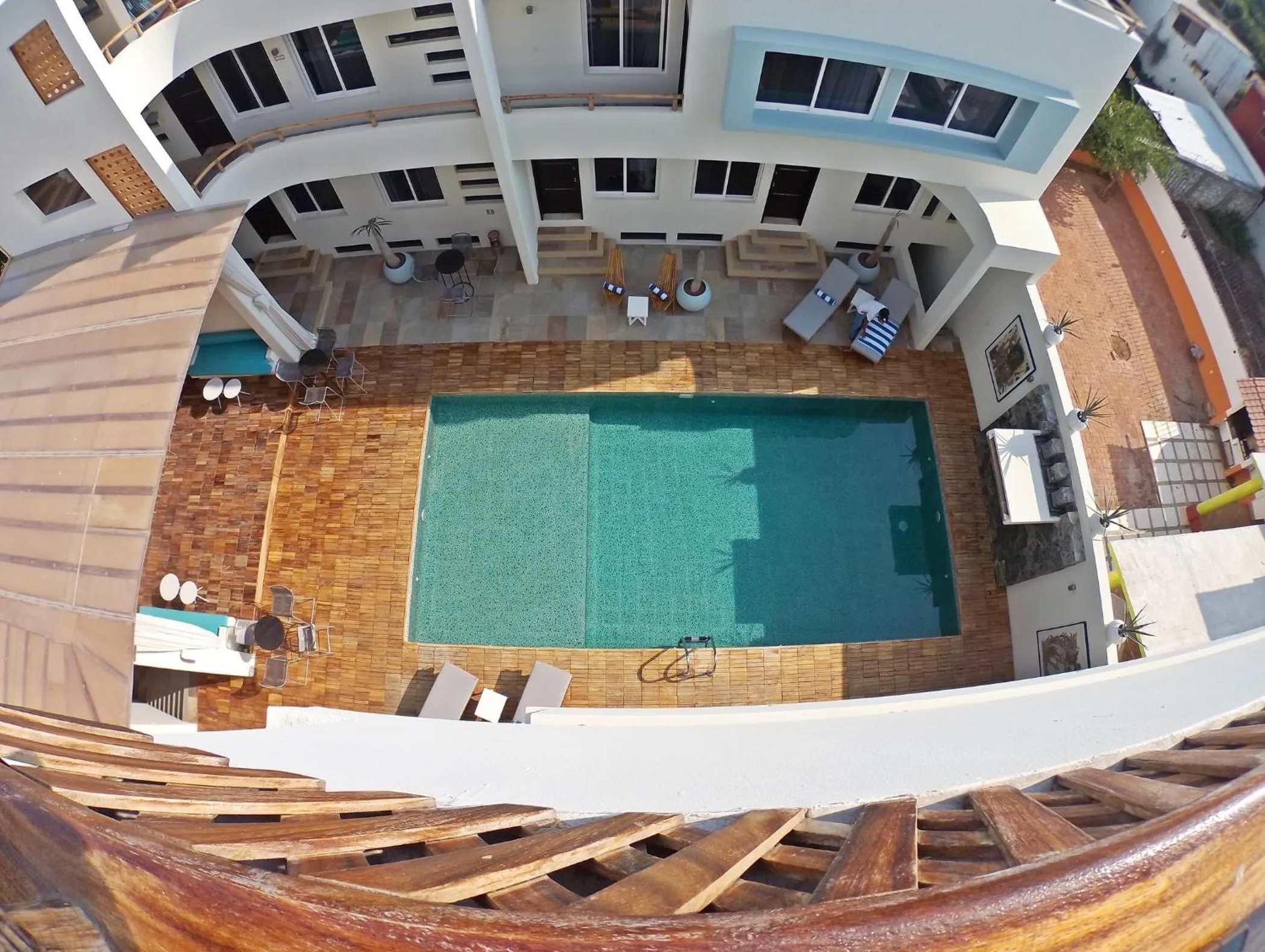 Swimming pool in Shavanna Hotel Boutique