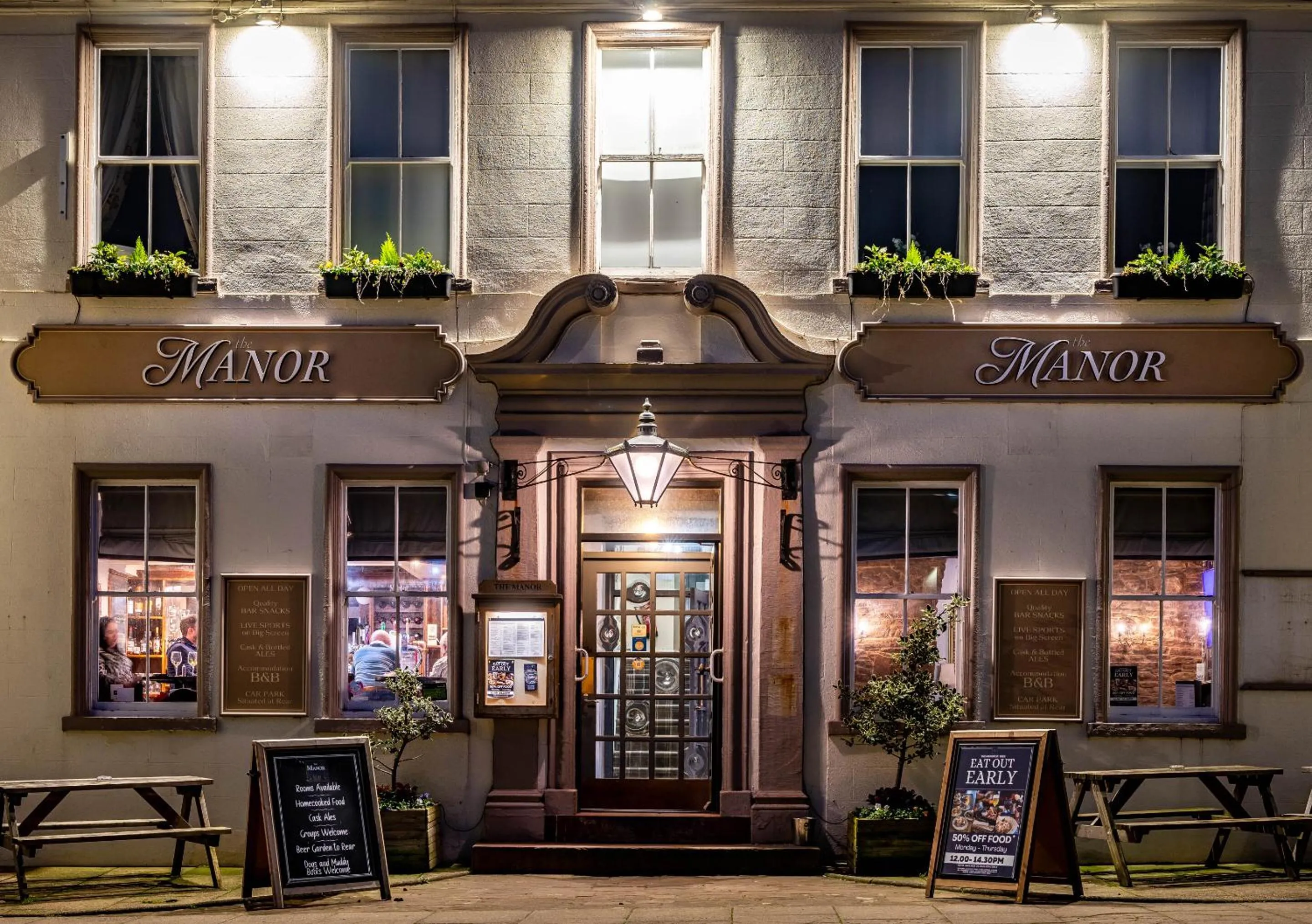 Property building in The Manor