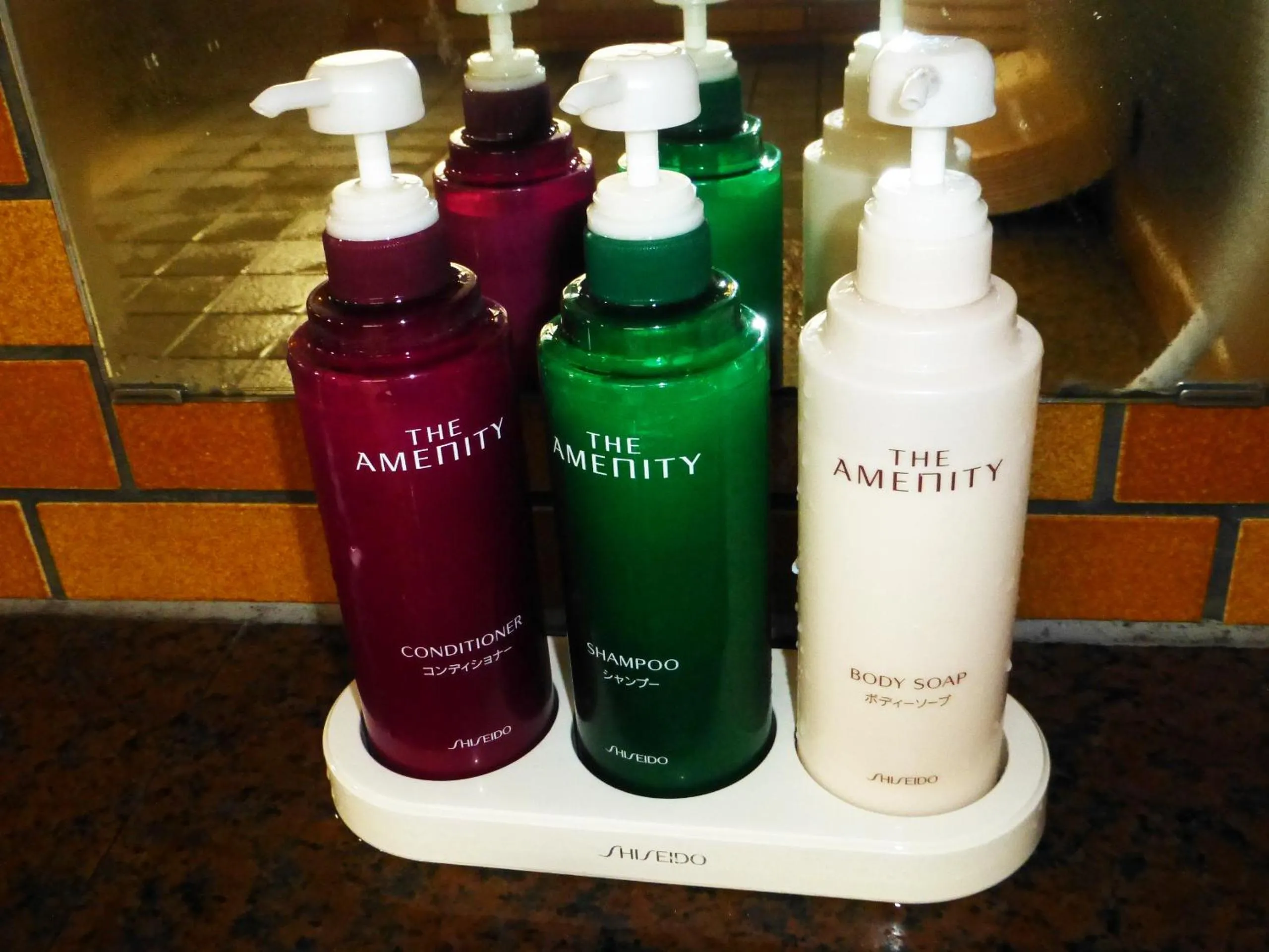 Hot Spring Bath in Kawaguchiko Lakeside Hotel