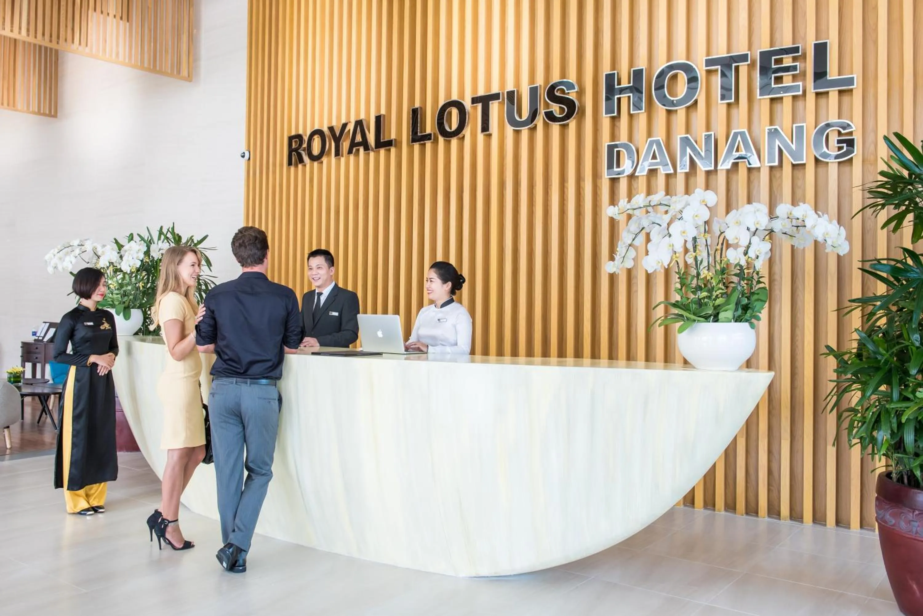 Lobby or reception in Royal Lotus Hotel Danang