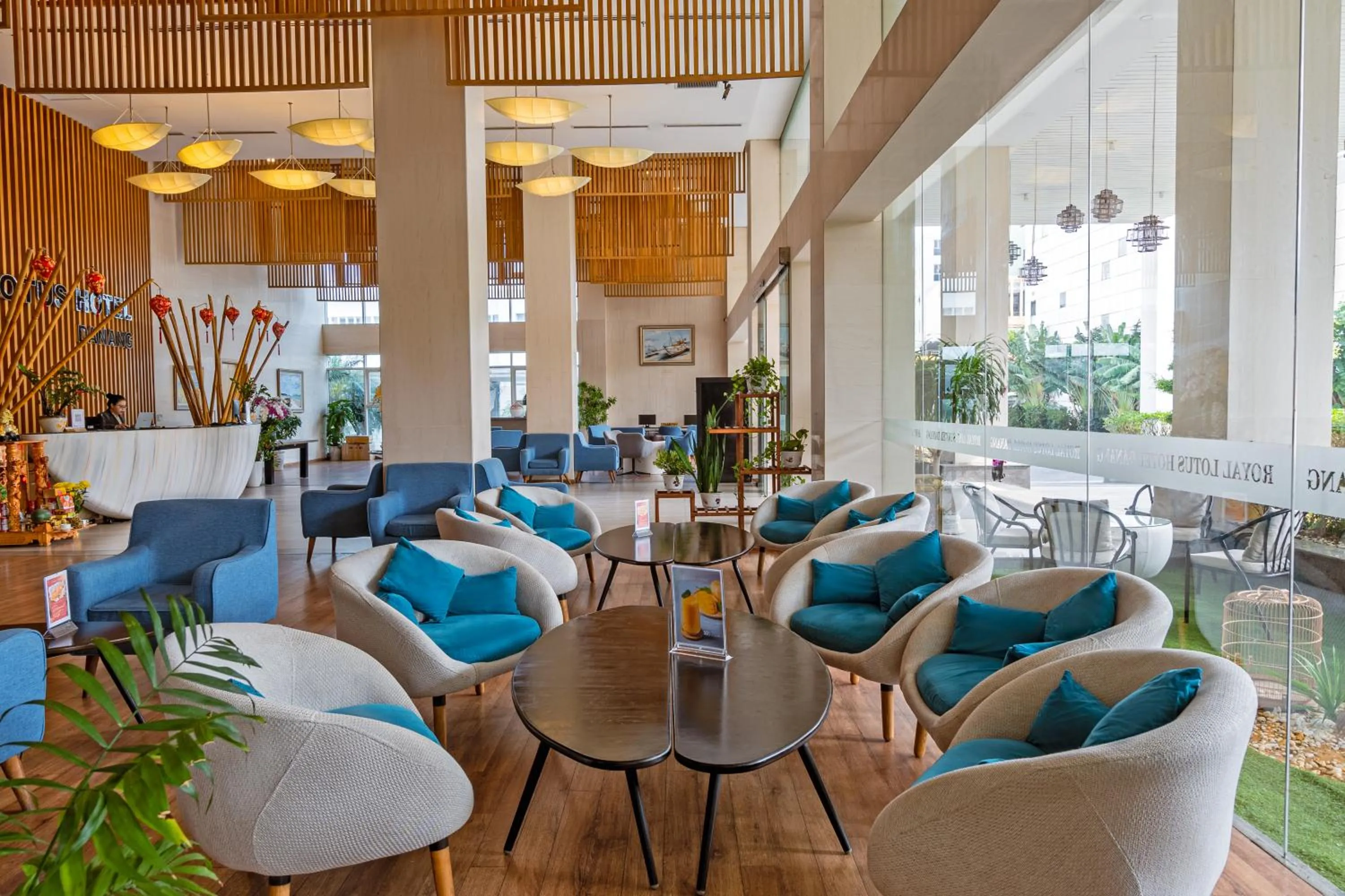 Lobby or reception in Royal Lotus Hotel Danang