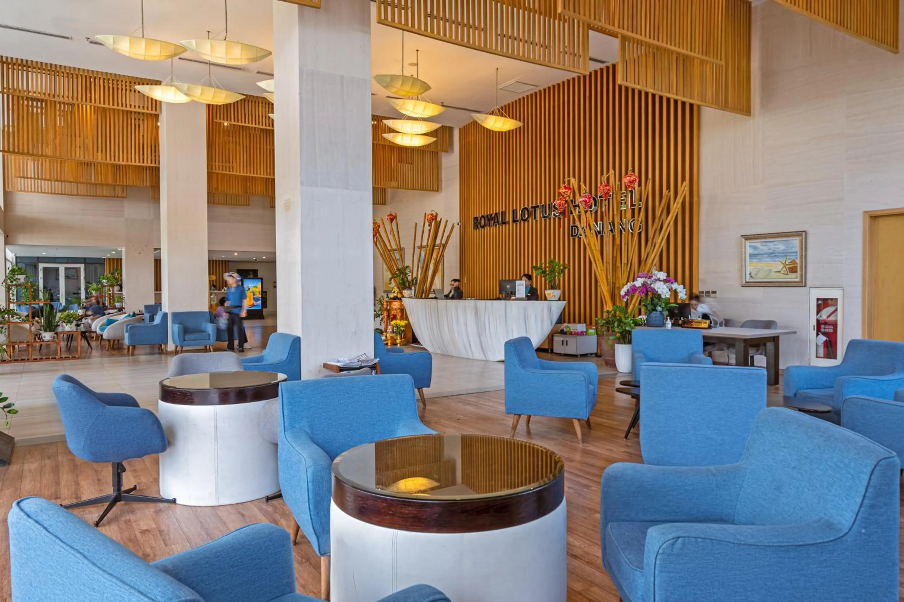 Lobby or reception in Royal Lotus Hotel Danang