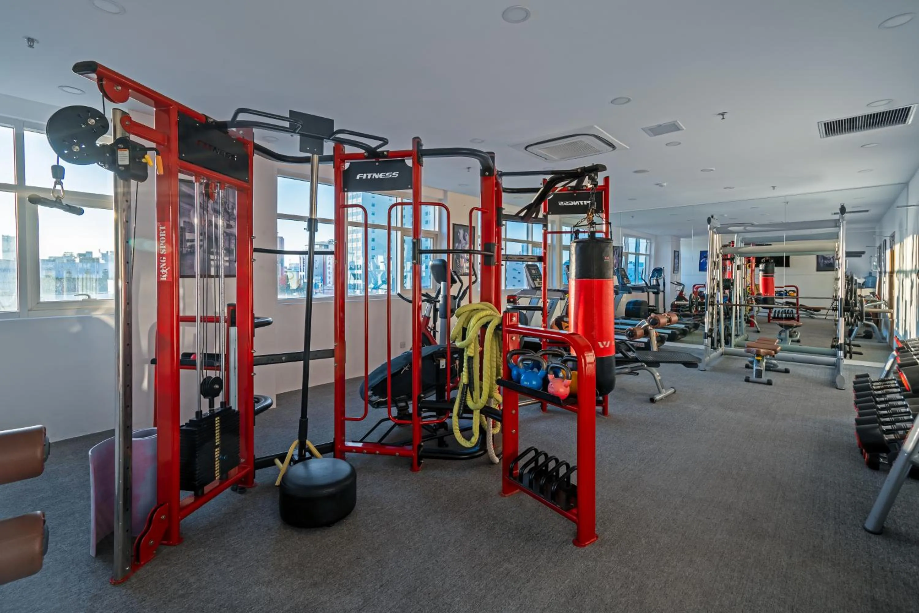 Fitness centre/facilities in Royal Lotus Hotel Danang
