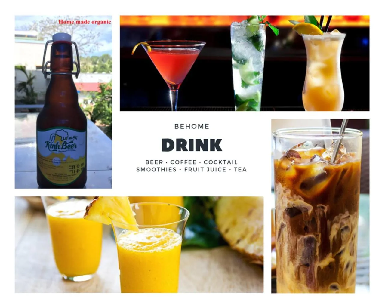 Food and drinks in Long Mountain Resort