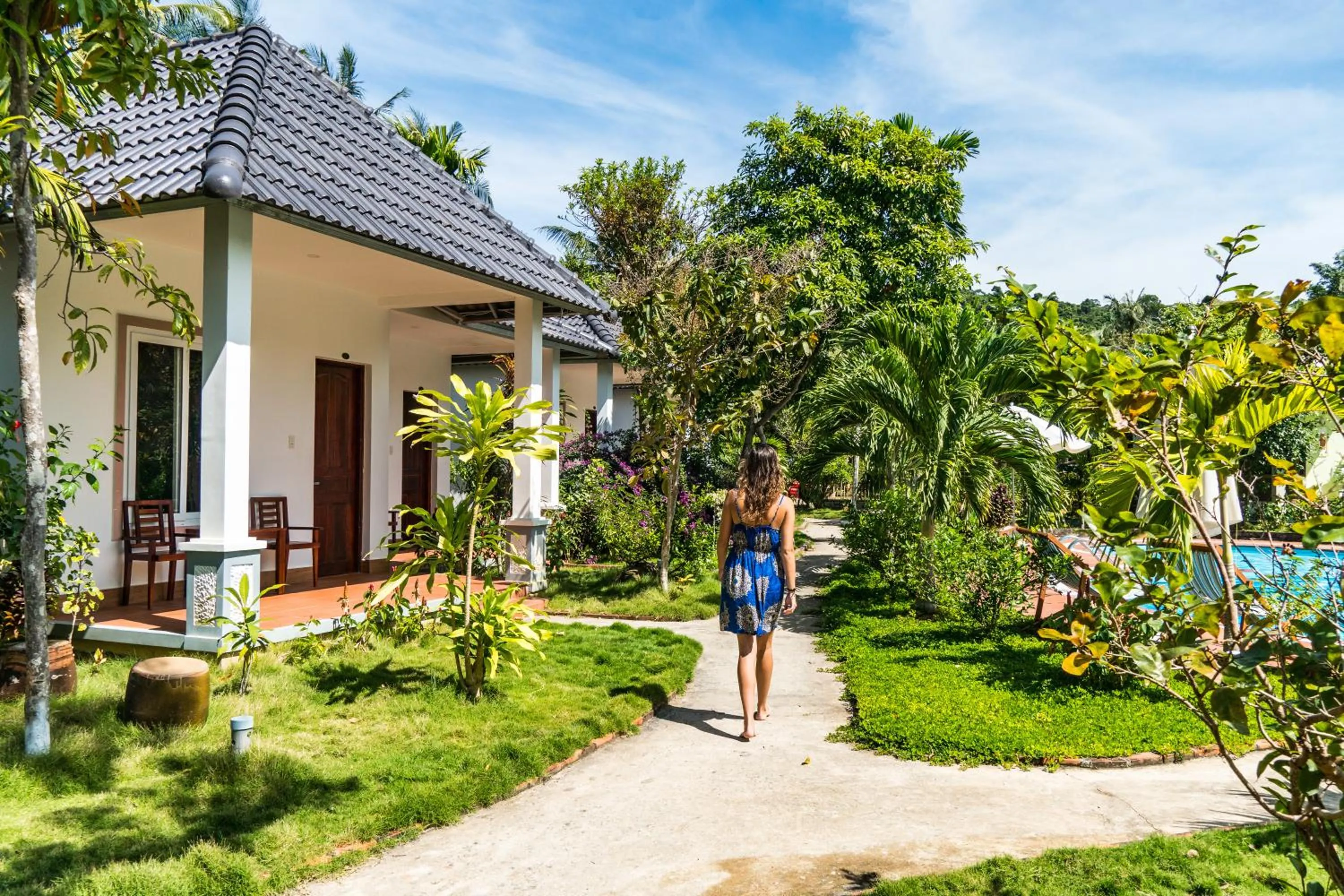 Garden in Long Mountain Resort