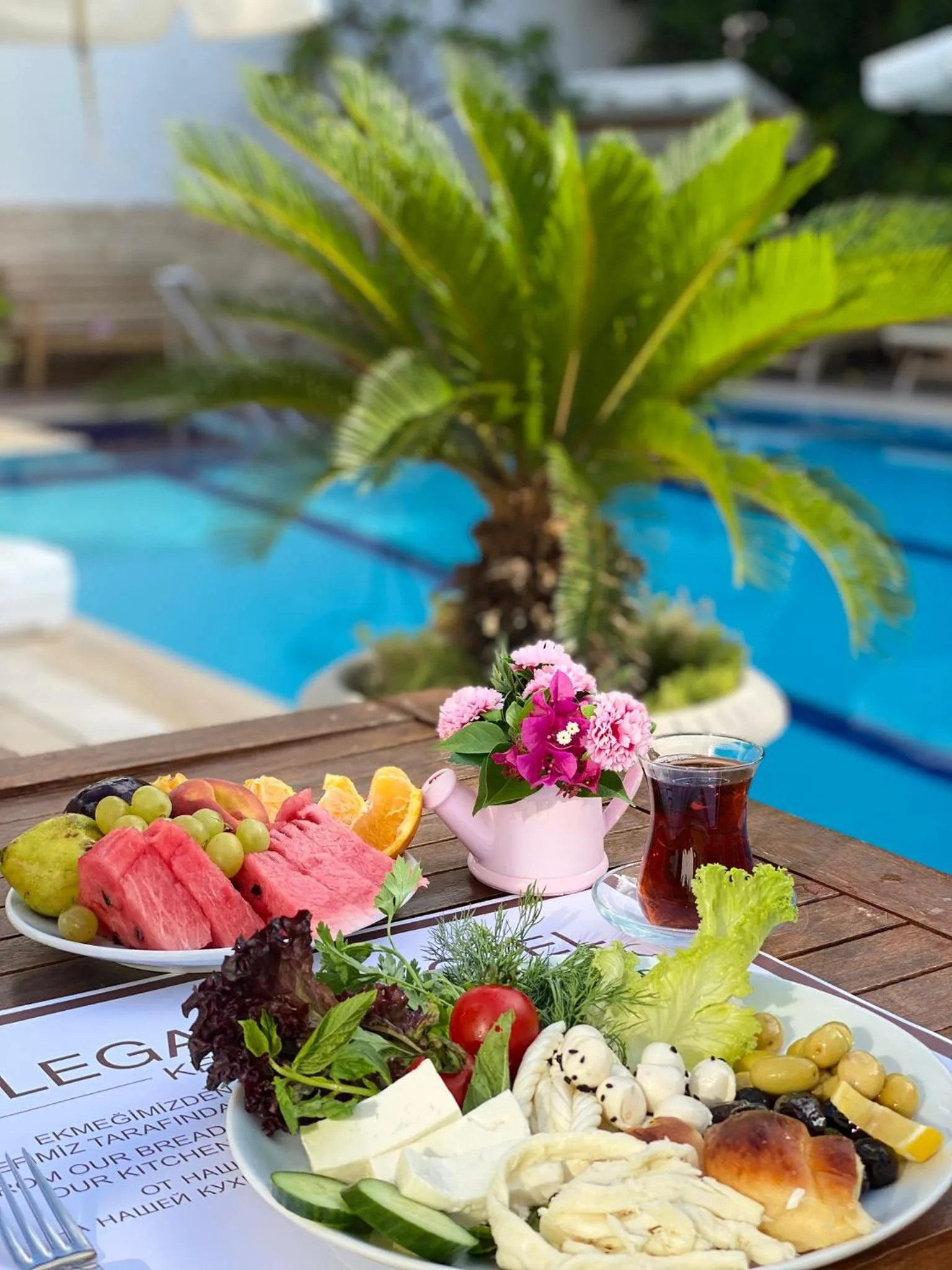 Continental breakfast in Elegance Hotel Kemer