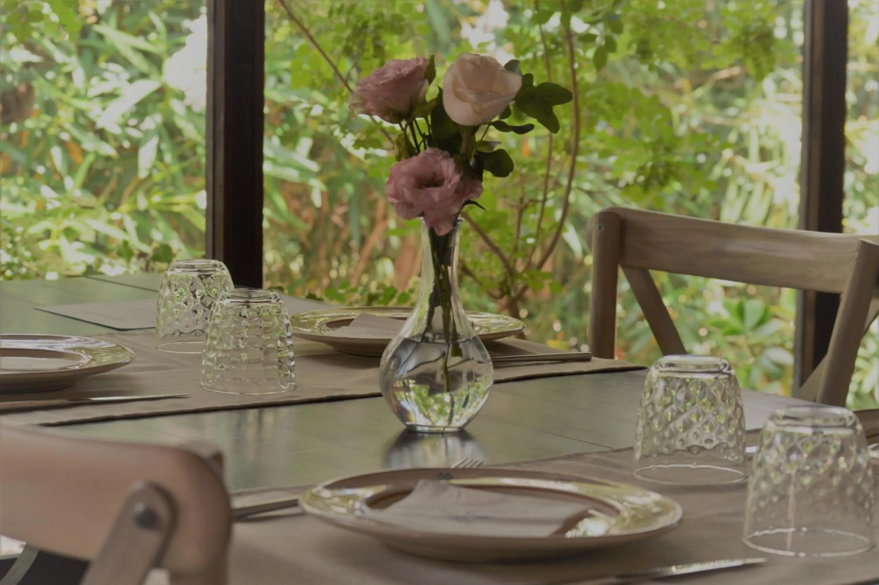 Dining area in Masseria Torrepietra