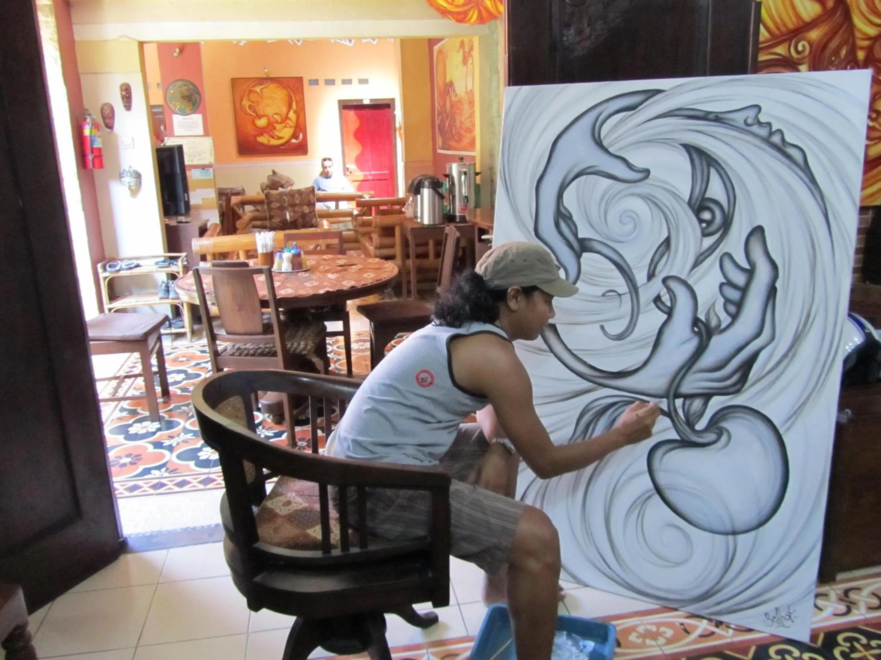 Activities in Losmen Setia Kawan