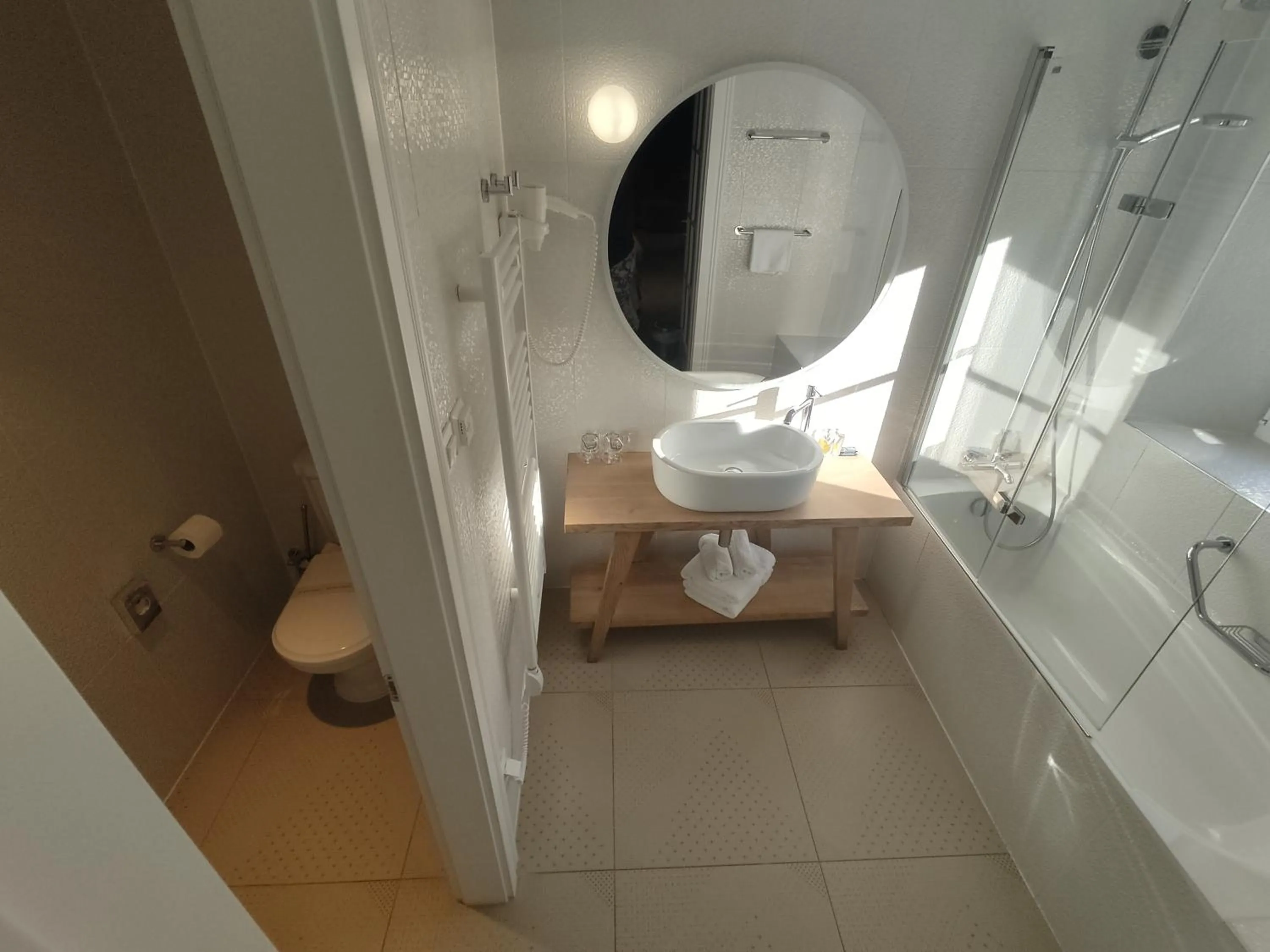 Toilet in XII Century Heritage Hotel