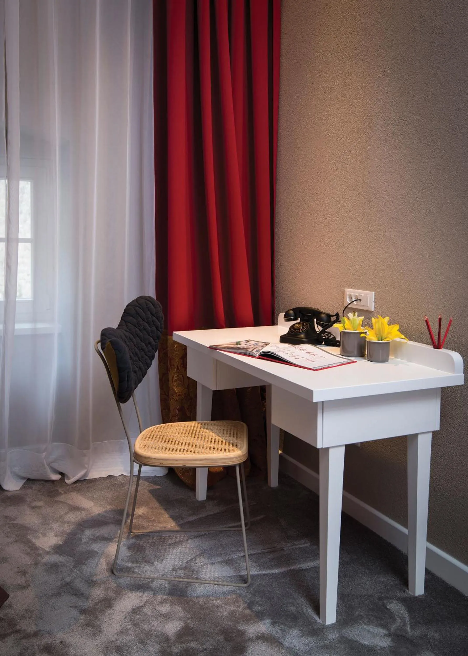 Seating area in XII Century Heritage Hotel