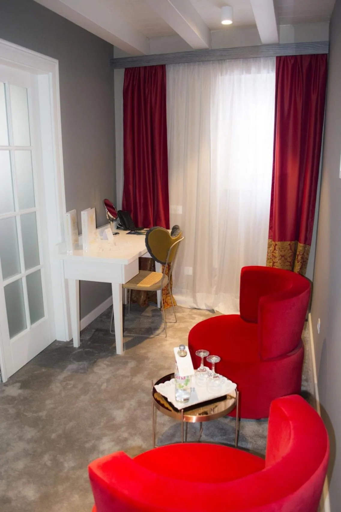 Seating area in XII Century Heritage Hotel